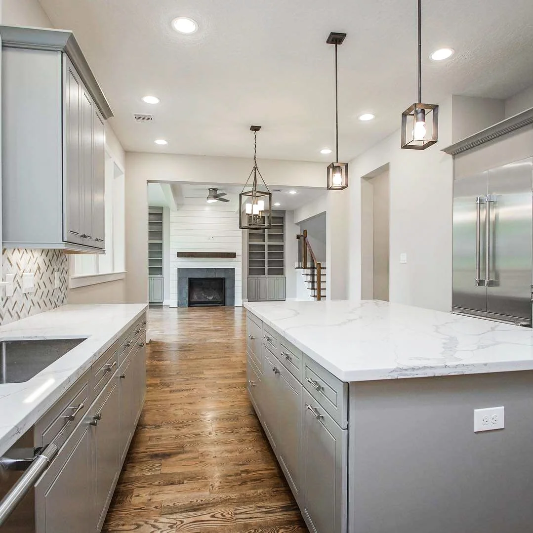 Oak Forest New Build. Interior Design by REI Design Solutions