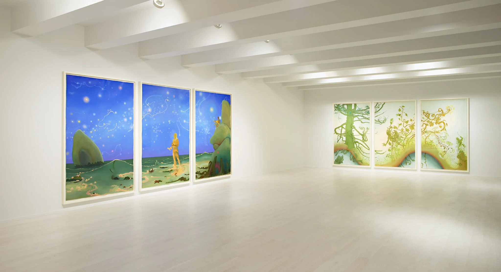 Inka Essenhigh: Comet Dust & Crystal Shards | Jacob Lewis Gallery