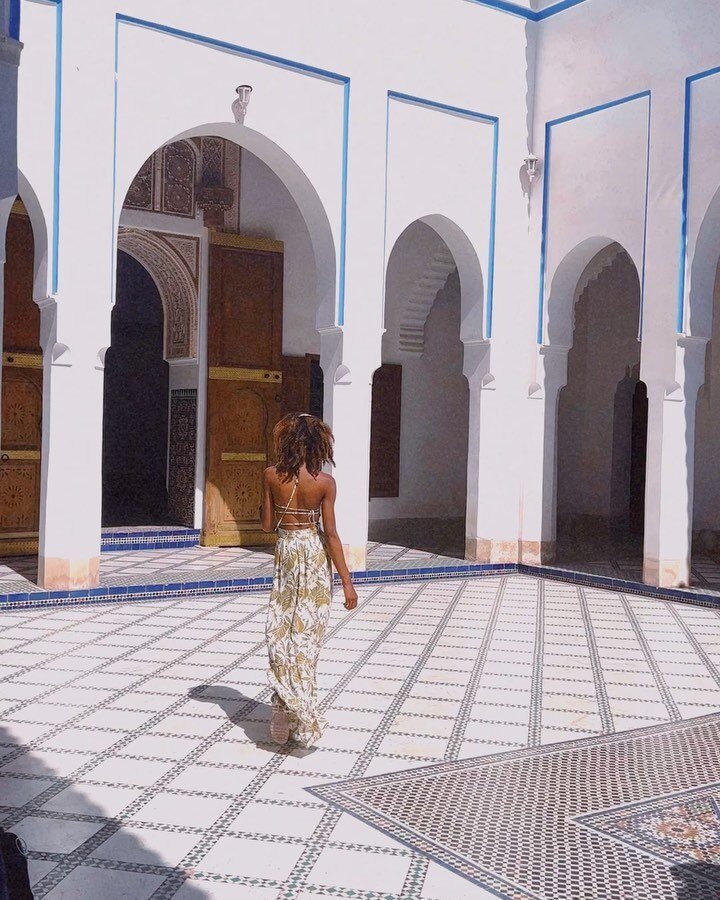 A princess and her belated birthday getaway ✨ 
#marrakech