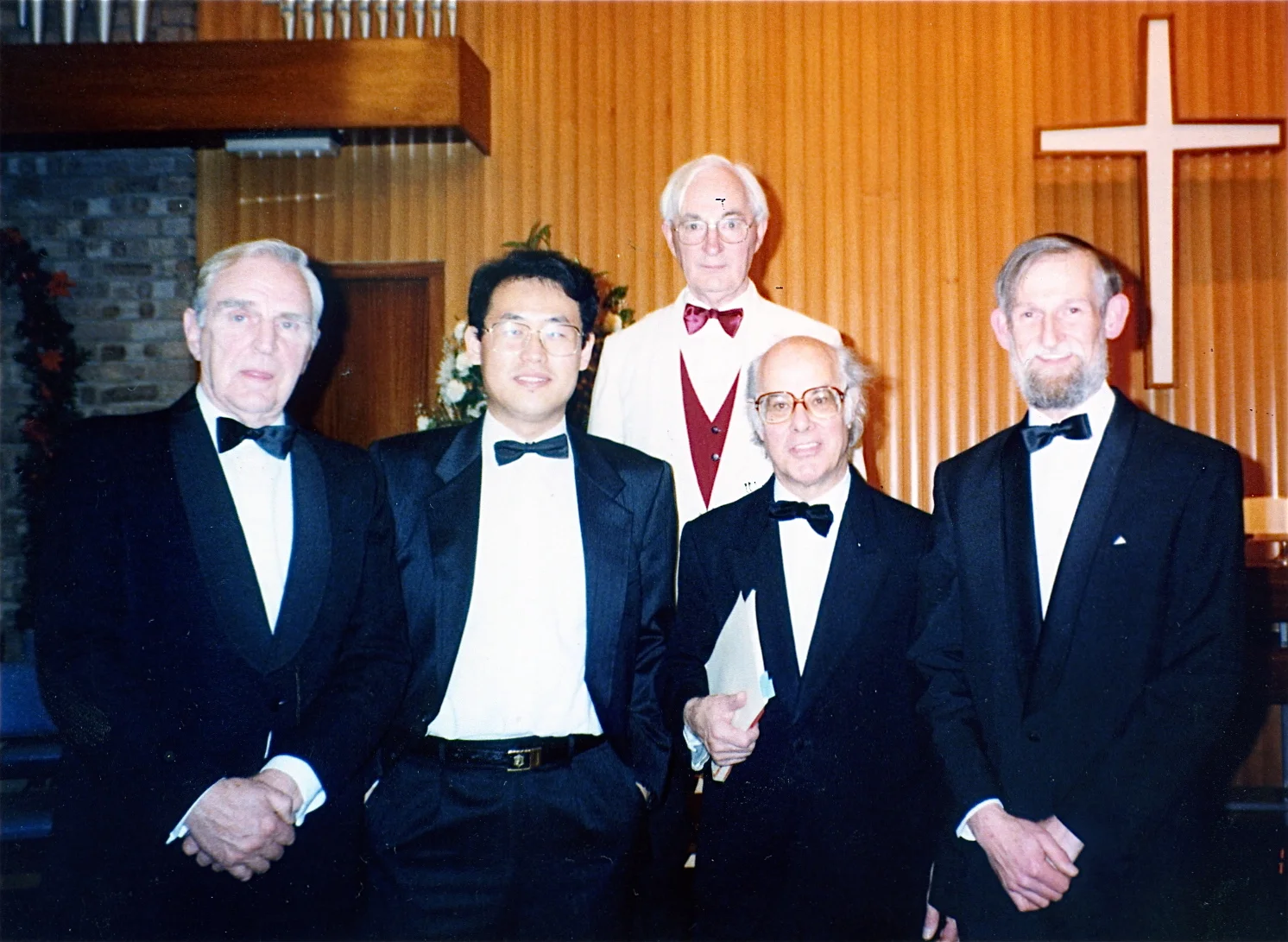 Eddie Palmer and tenors at Marlborough Road Methodist Church