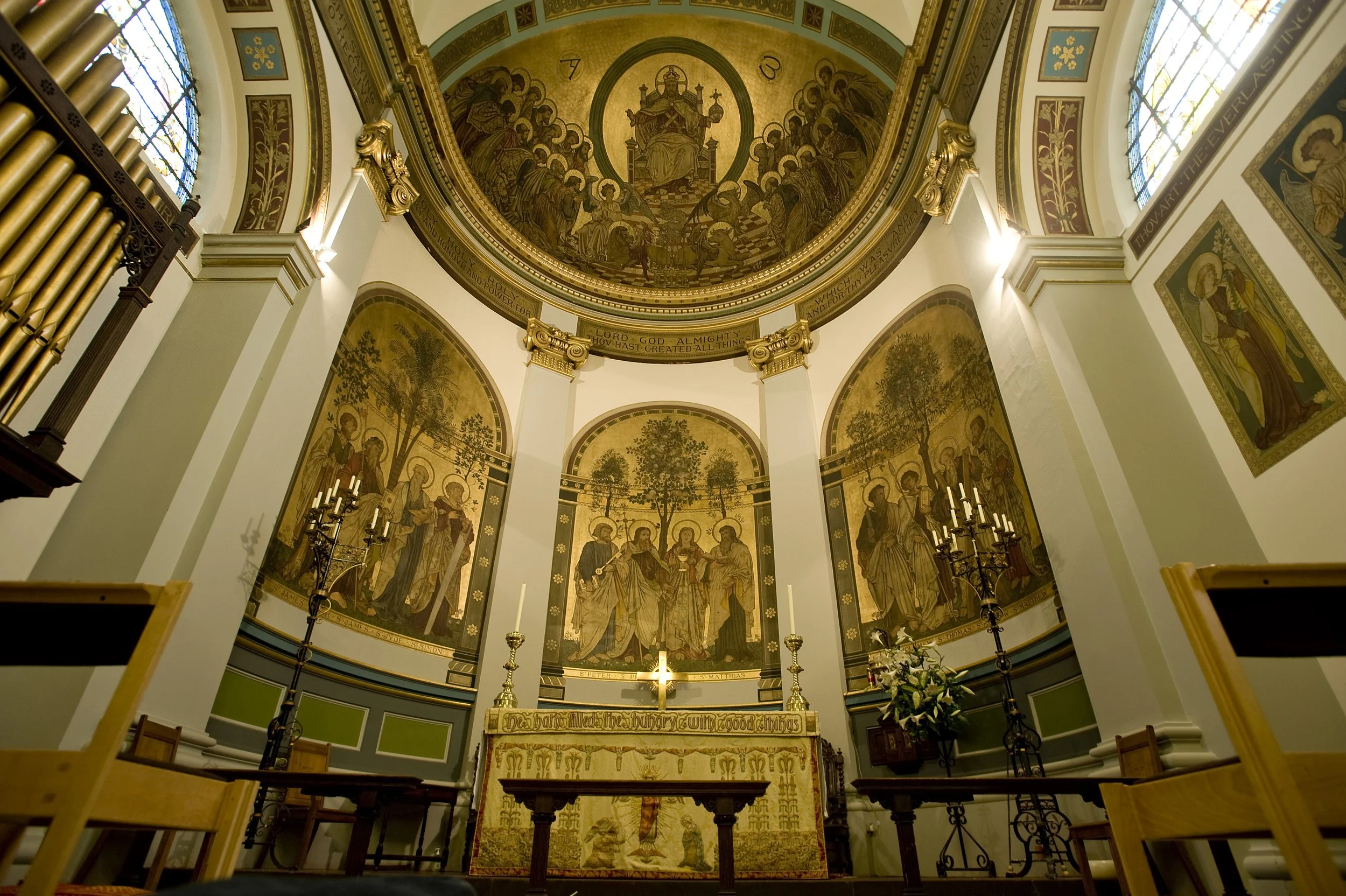 Evensong at St Mary's Church, Banbury