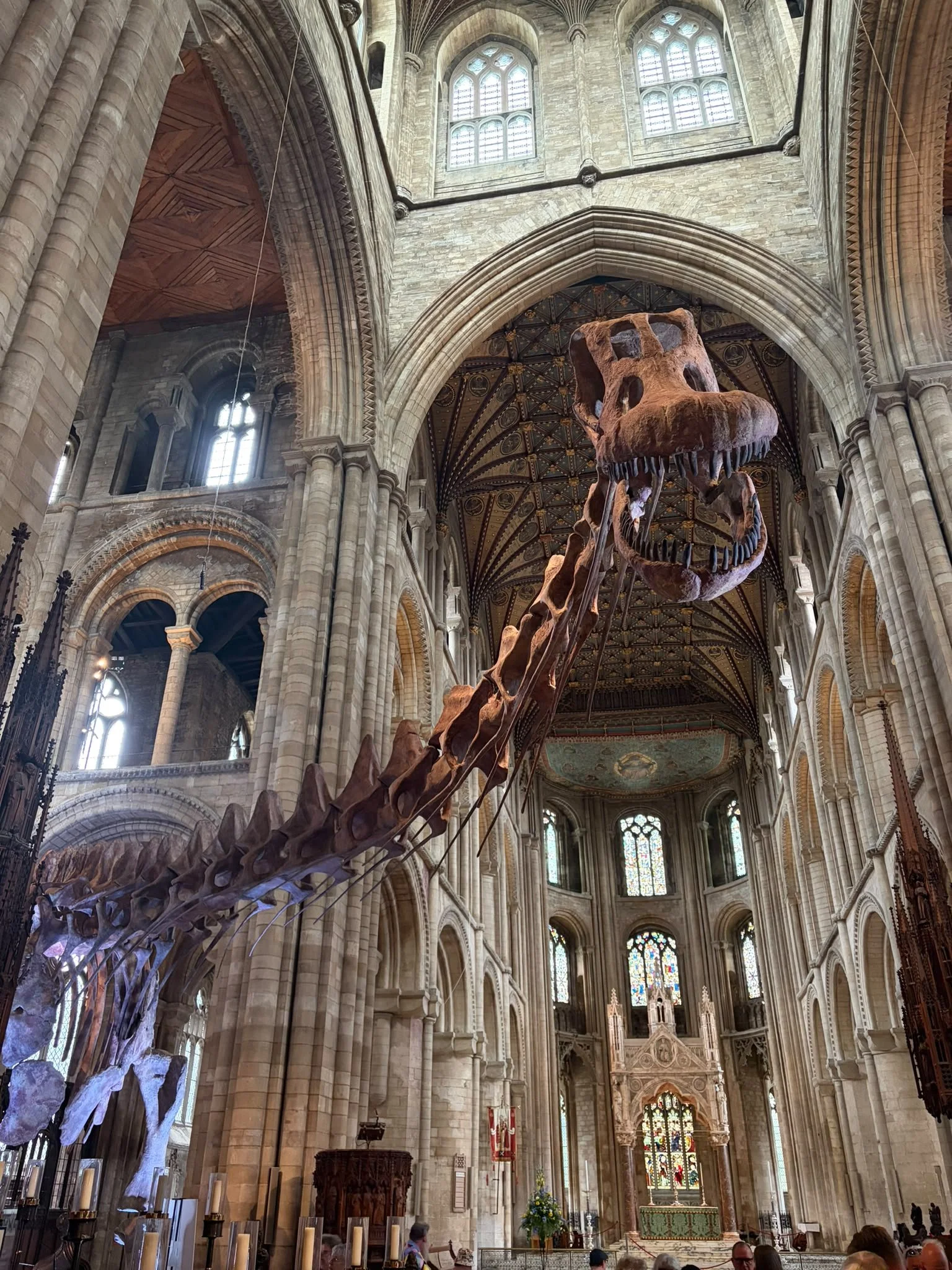 'Turn left at the Dinosaur and remember to bow to the Altar...'