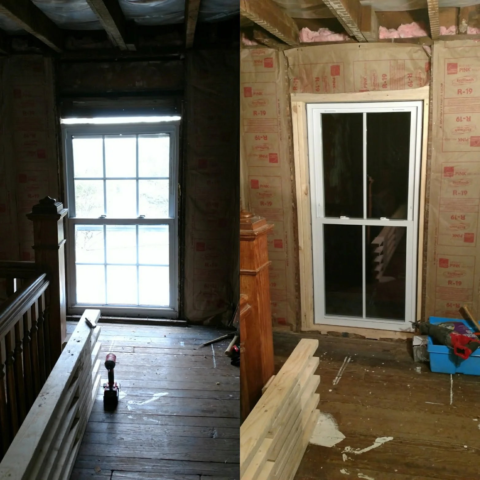 It's a Victorian house. Why 6/6 windows. WHY?
