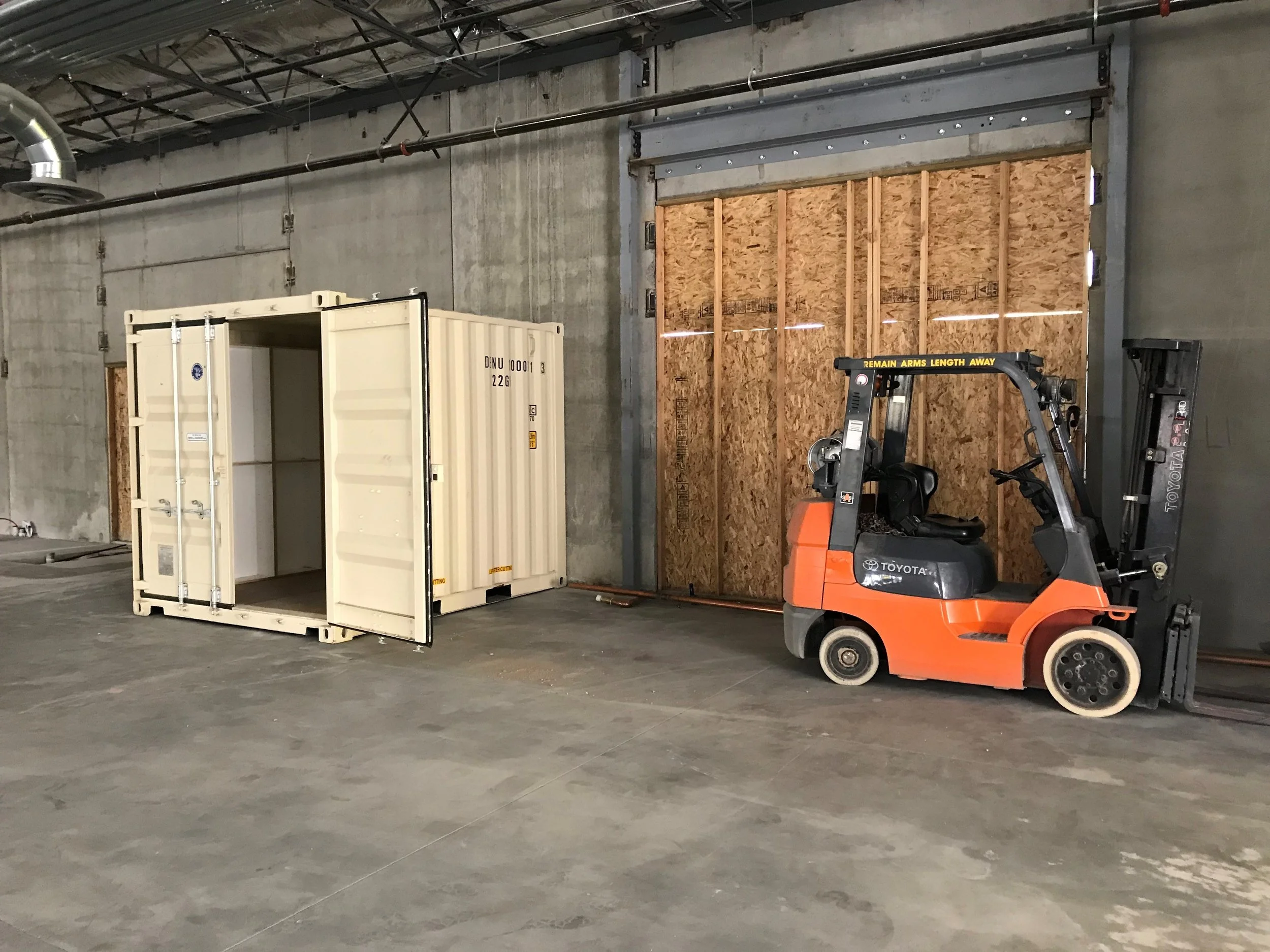 10' Single Door Storage Container — Container Storage — Storage