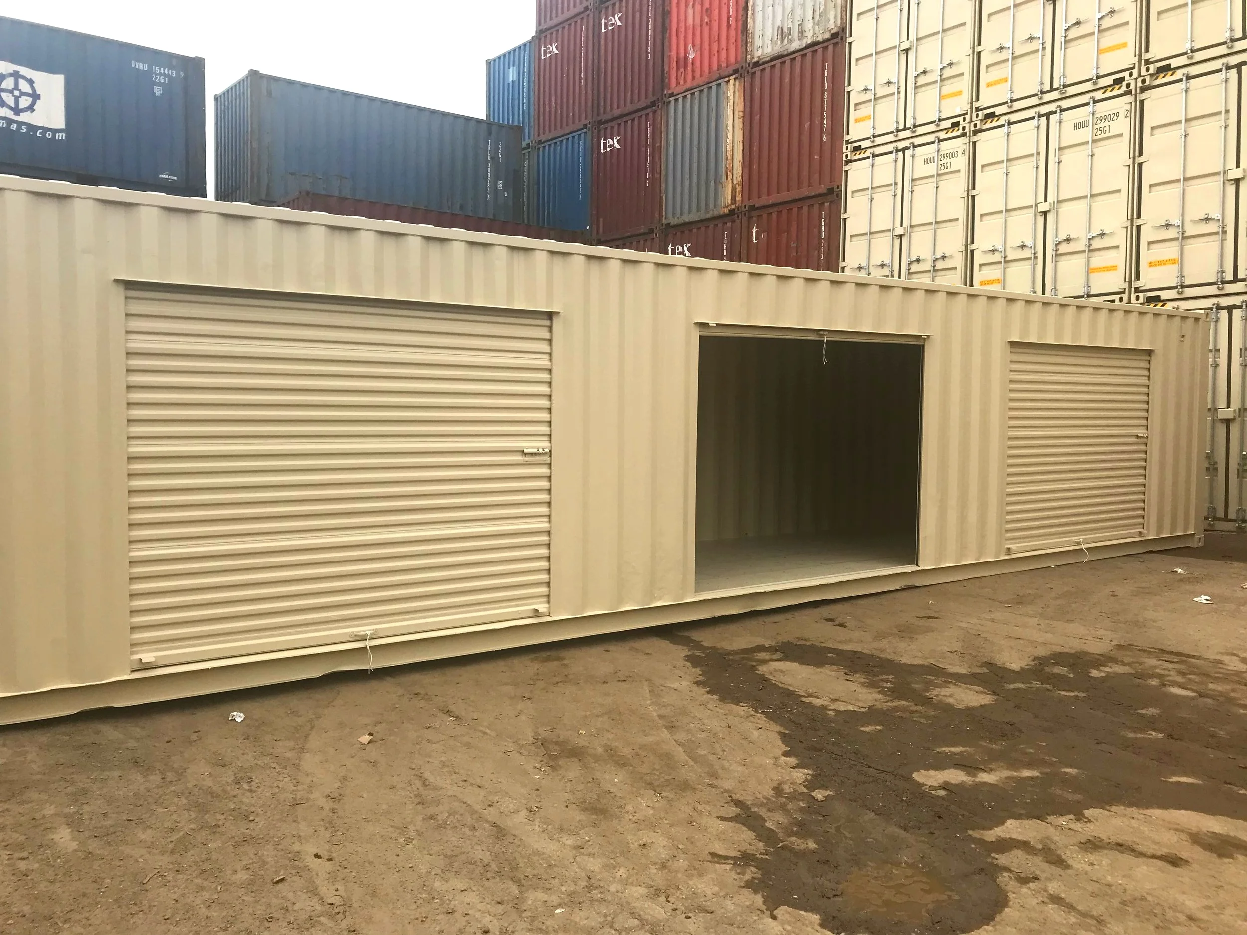 Custom Storage Container Modifications in Houston Texas