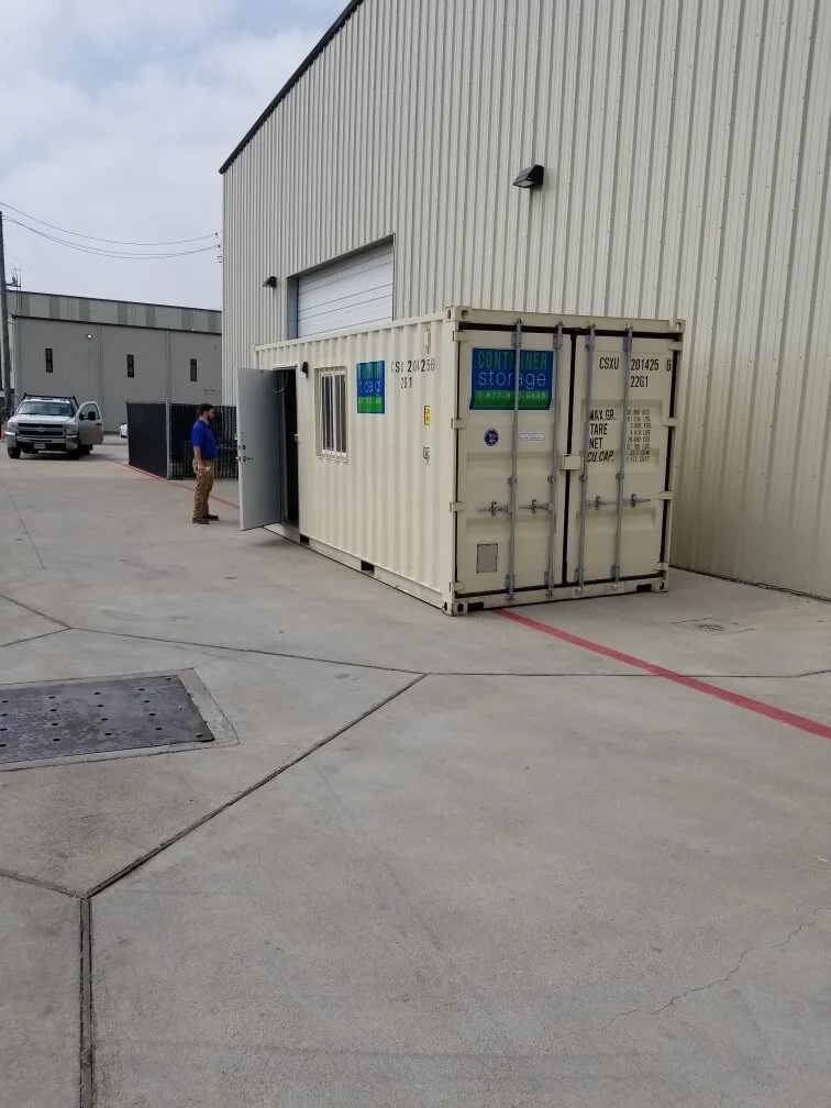 Container Storage is an Essential Business Providing Office Storage Containers in Houston, Portland and Dallas