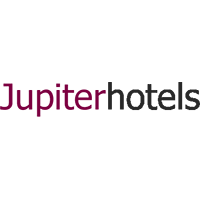 The marketing logo of Jupiter Hotels