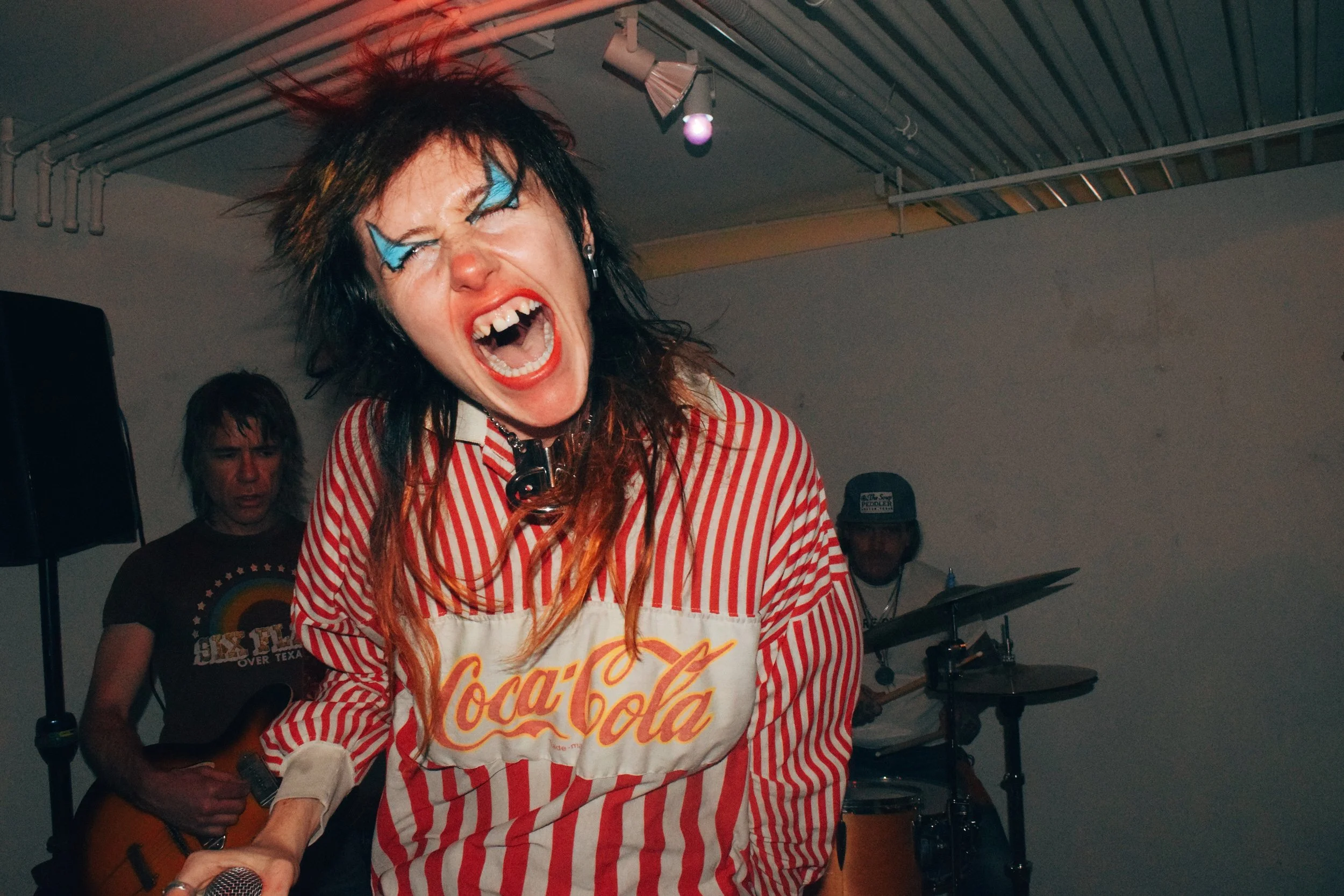 Dani performing at the Patti ‘This Way’ film premiere in NYC. Photo: Samantha Singh