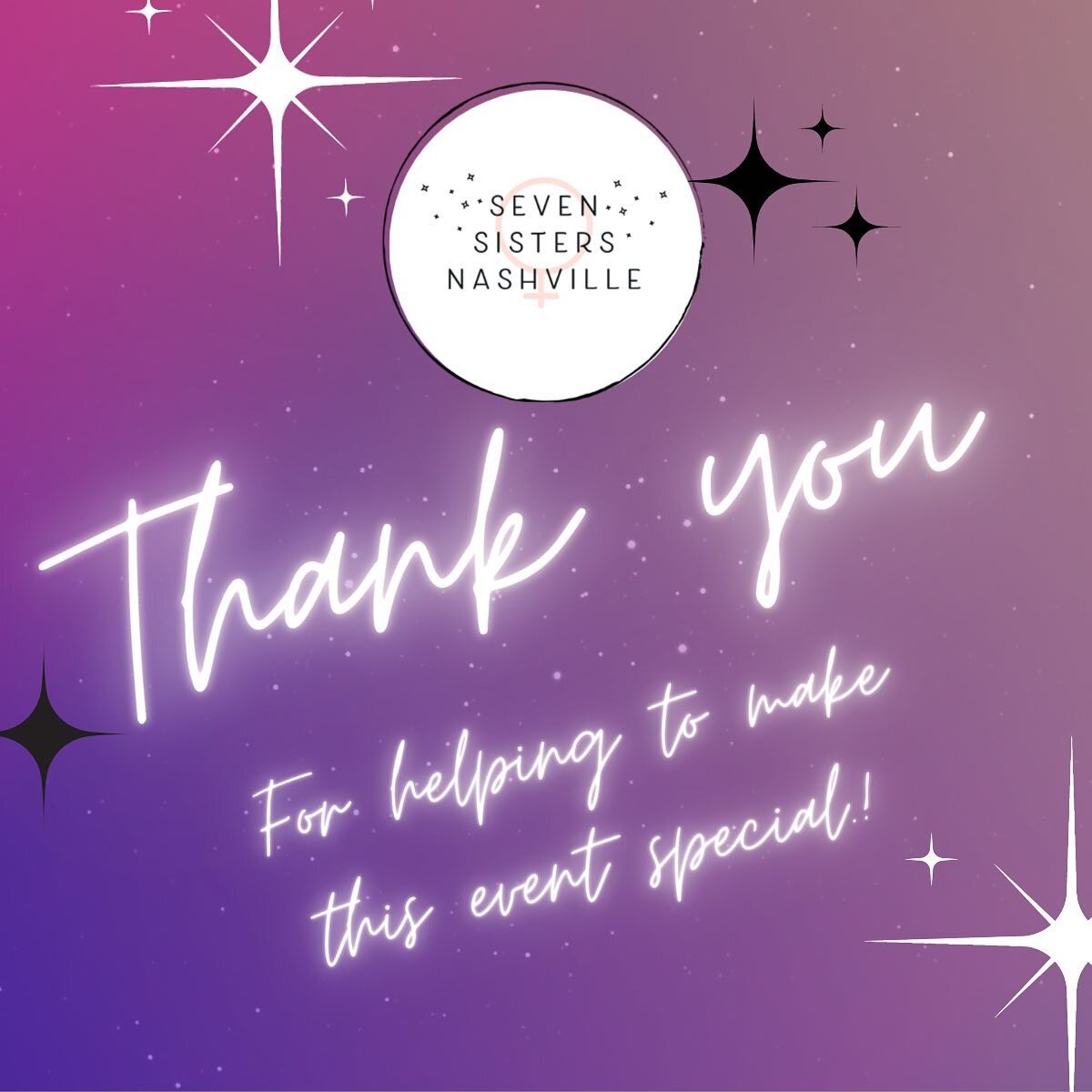 Thanks to all the wonderful women business owners and artists who participated in the market! We loved sharing this space with you all. 💜
 #sevensistersnashville