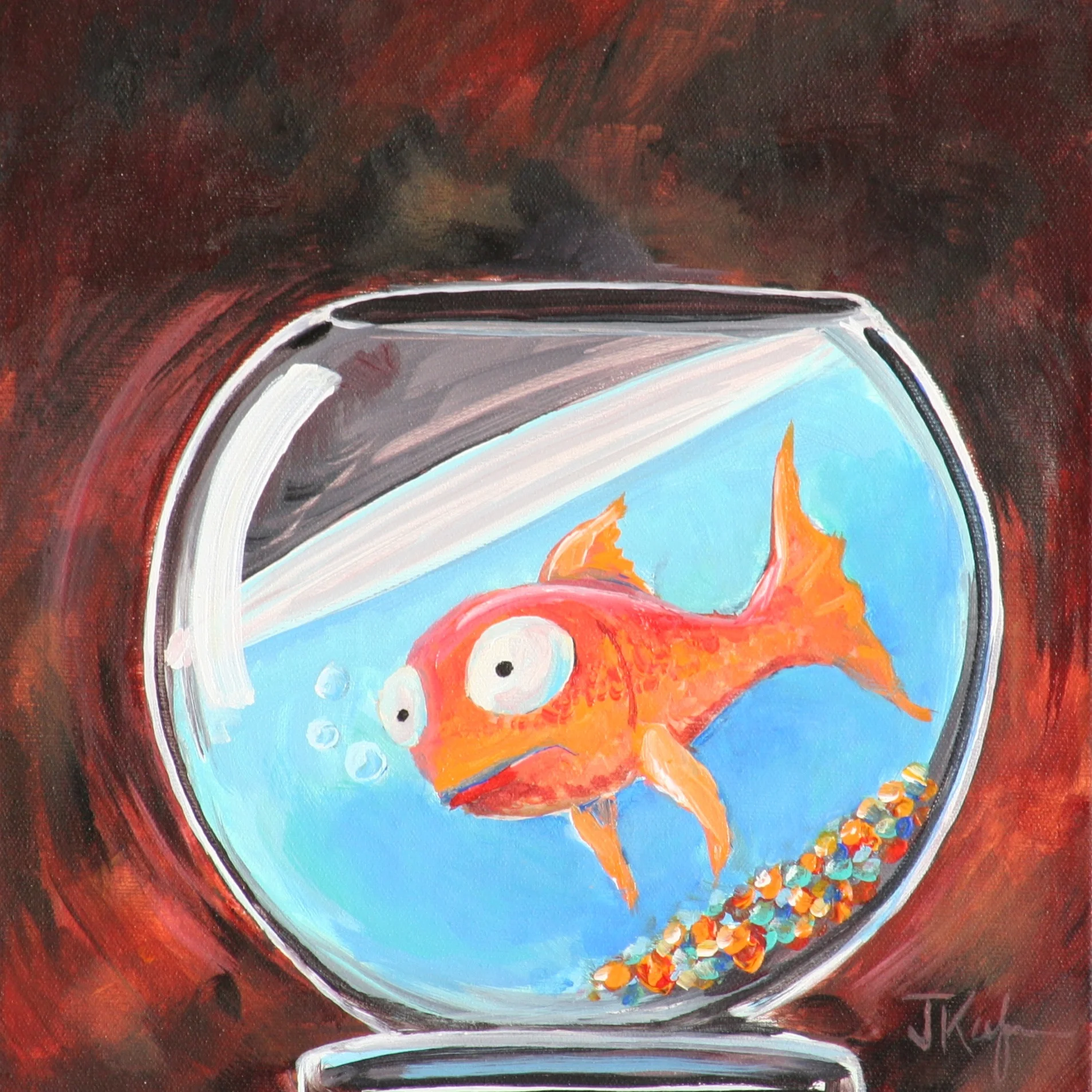 Oh Fish  12x12.JPG