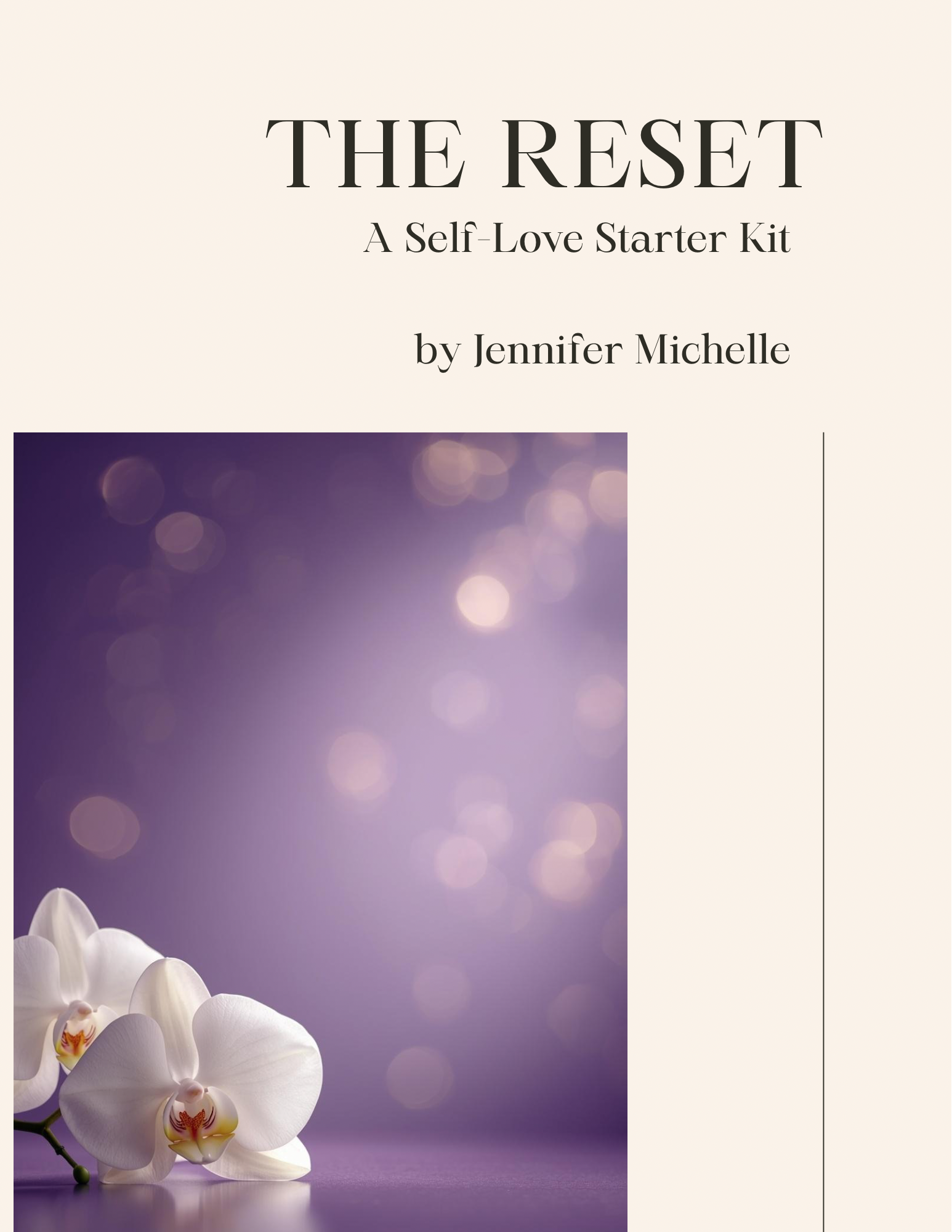 The Reset: A Self-Love Starter Kit
