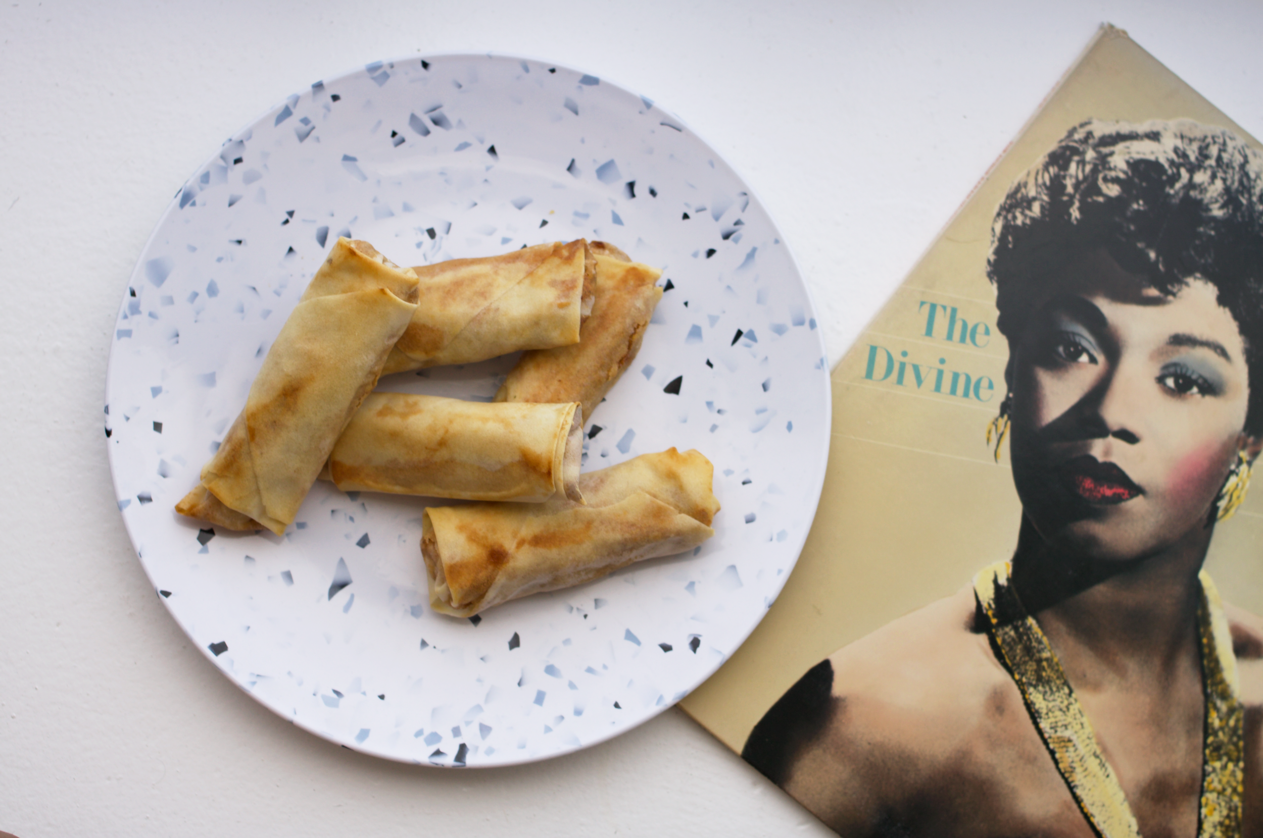 V E G A N Filipino Baked Turon Cary Day Yoga