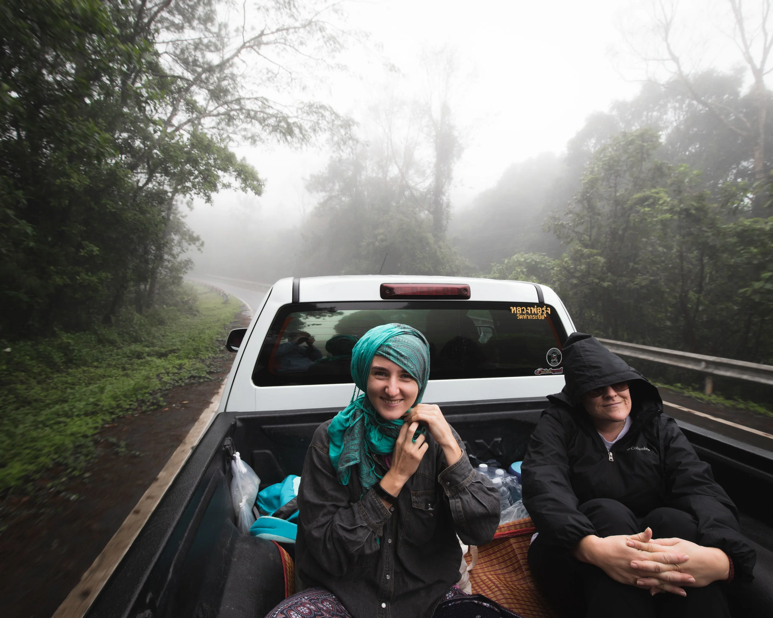 Back of a Truck, Doi Inthanon National Park