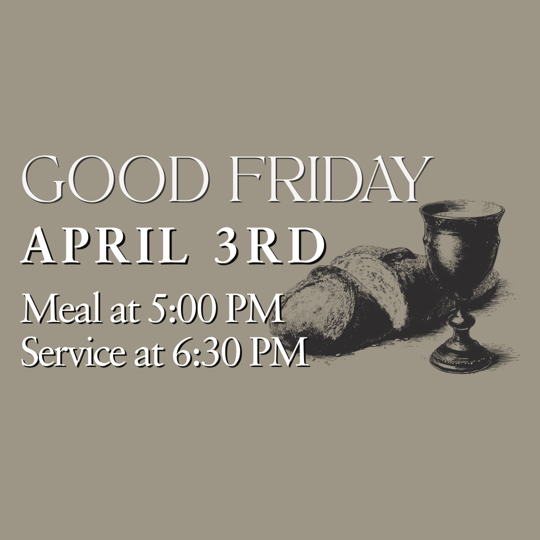 Good Friday Meal & Service