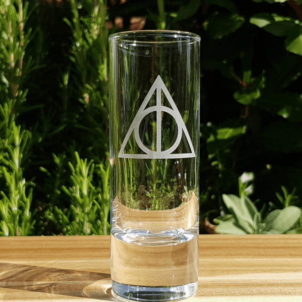 Lightning Bolt & Glasses Harry Potter Shot Glass/Votive Holder