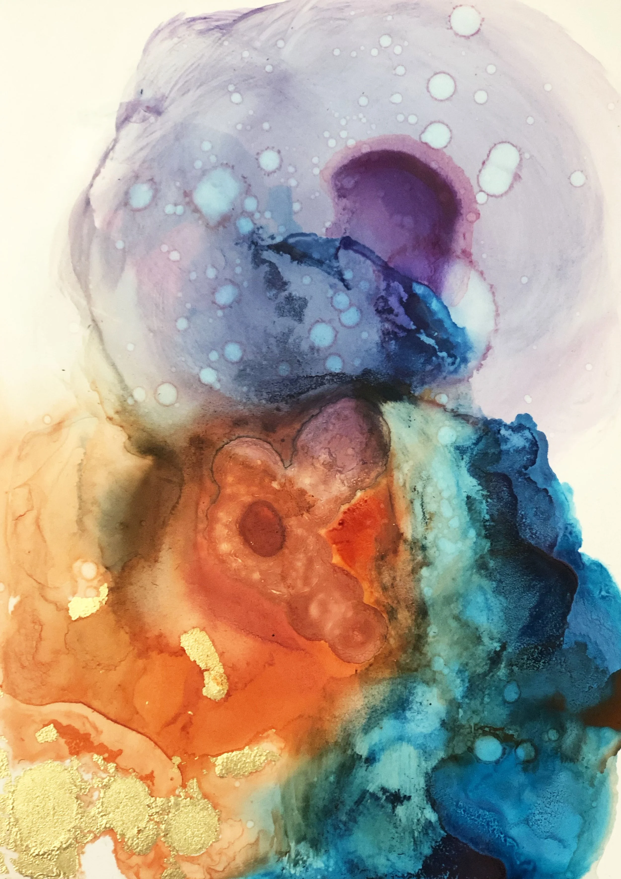 Alcohol Ink Painting #1