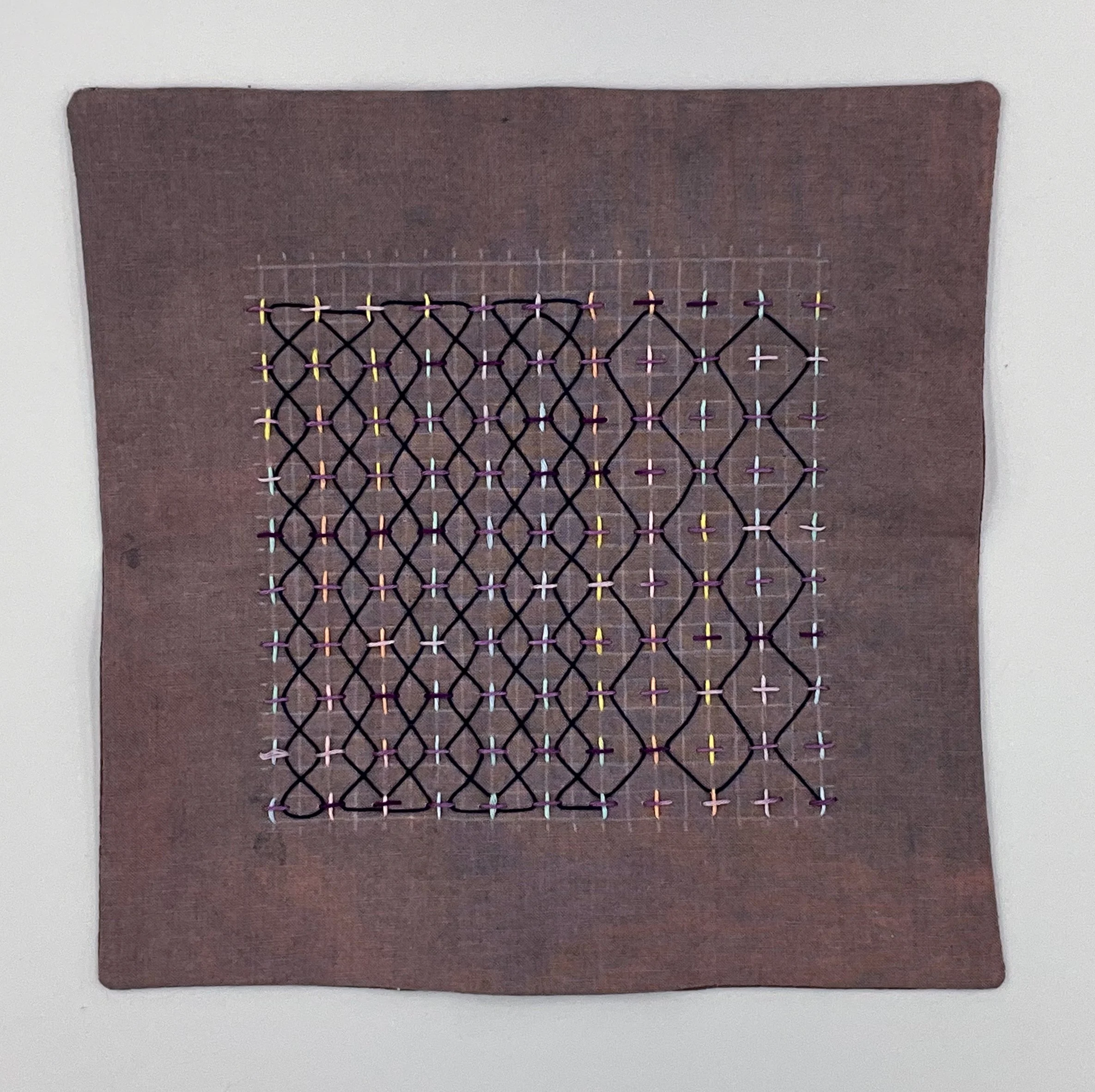 Sashiko - Kurguri Jujizashi Stitch