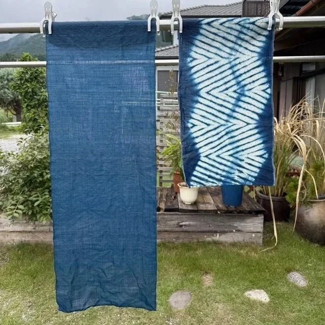 Japan - Gifu - Aiwayu Indigo Dye Workshop - Oogangi Shibori