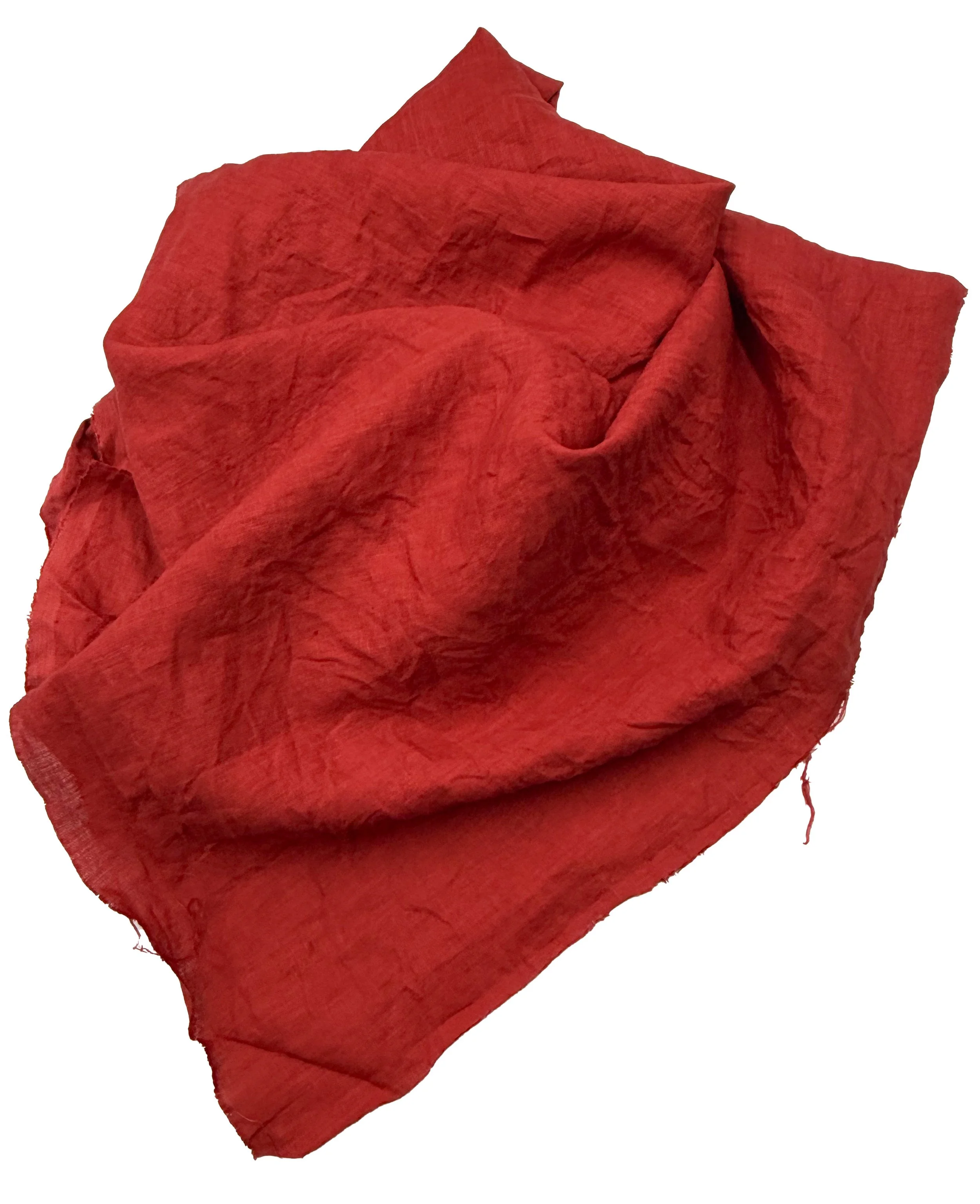 Linen dyed with Madder 50%WOF