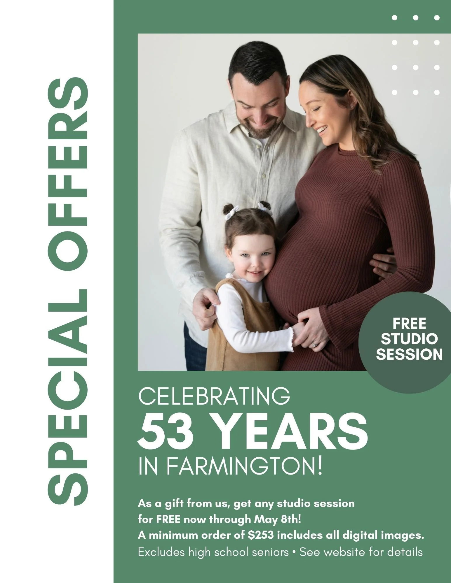 Celebrating 53 Years in Downtown Farmington!