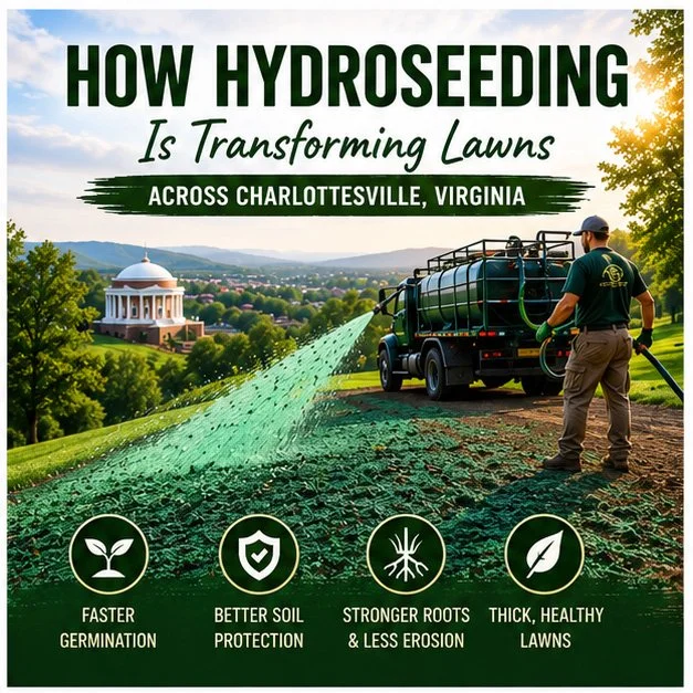How Hydrosdeeding is Transforming Charlottesville