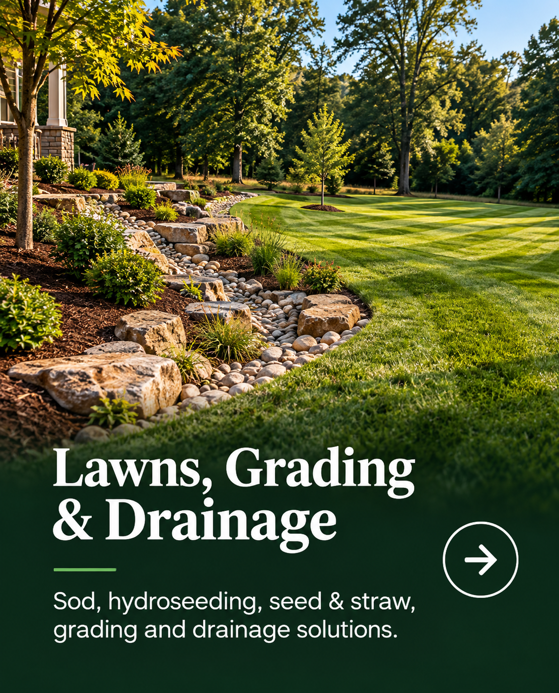 Lawn, Grading, and Drainage Solutions