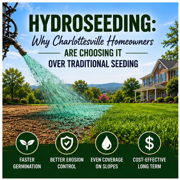 Charlottesville Hydroseeding