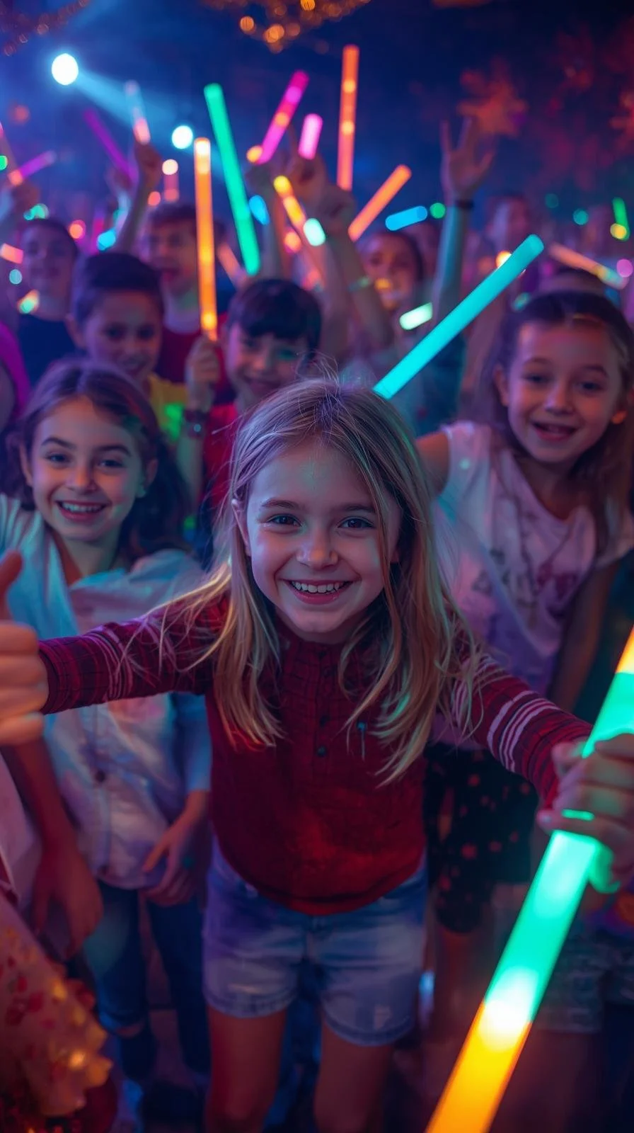 kids dancing with glowsticks at a christmas kids rave.jpg