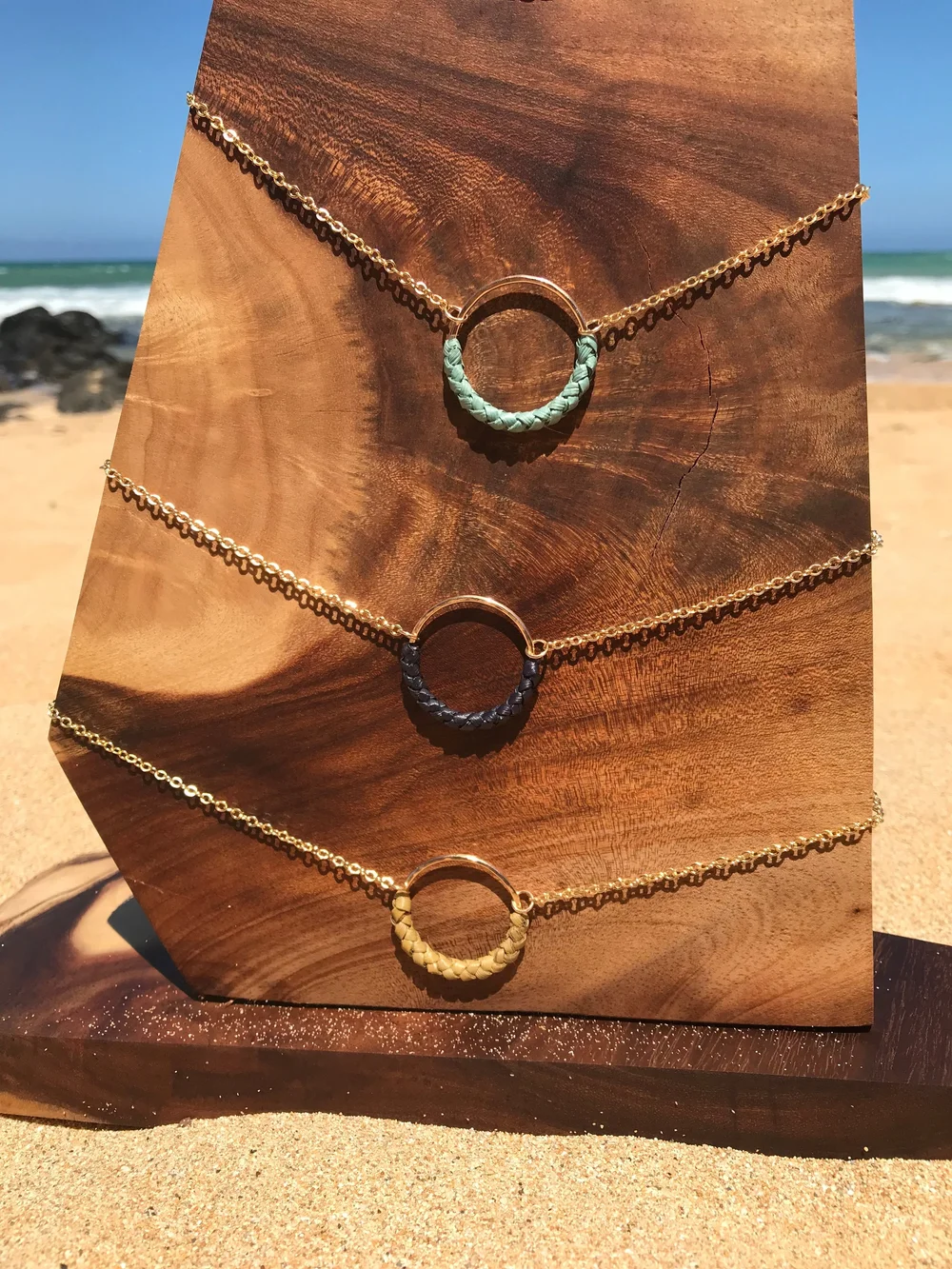 アクセサリー LAULEA Lei Hala Lauhala Necklace — Kanilehua Enterprises
