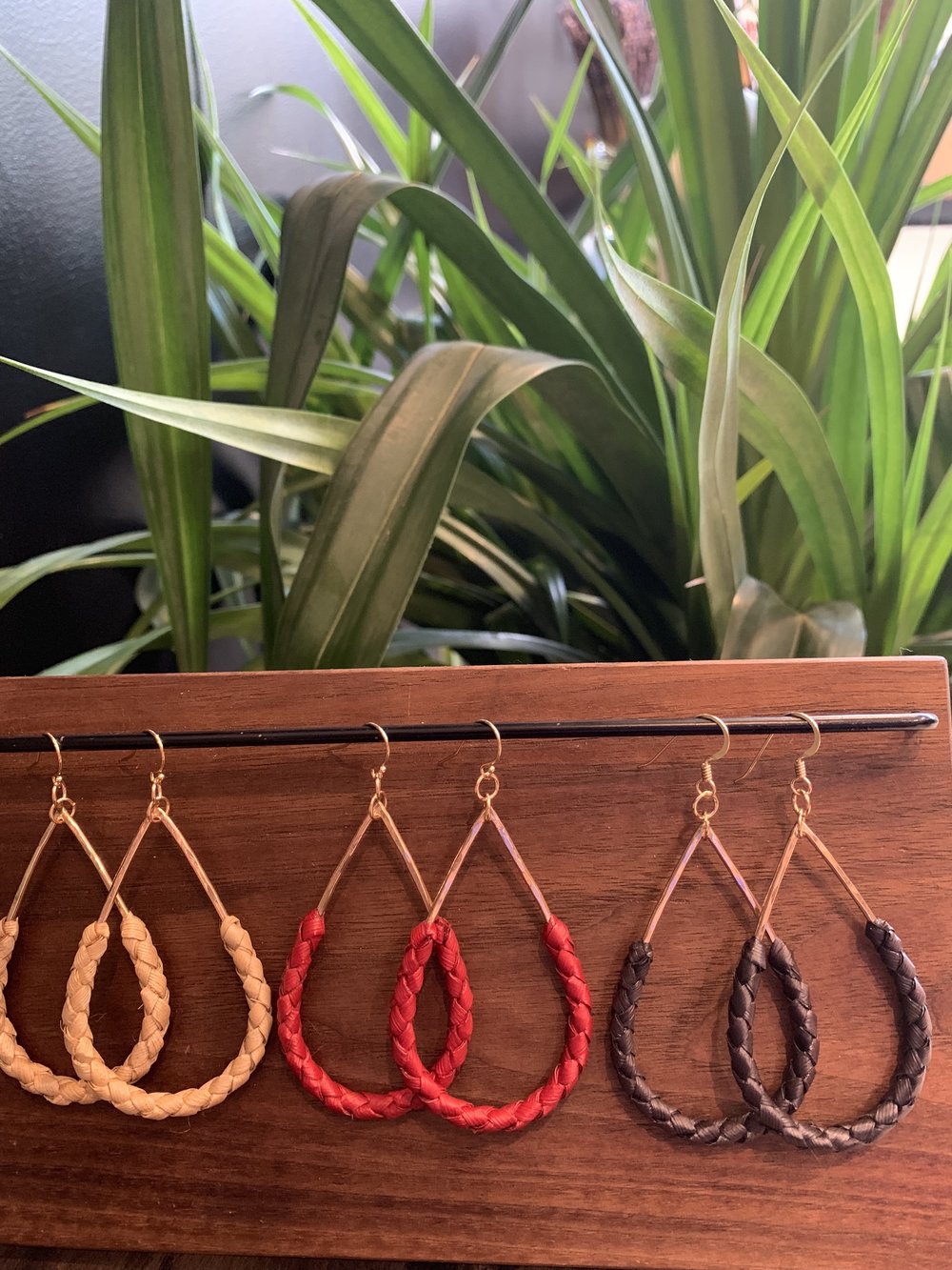 Lehua design earrings – KAHA on Maui