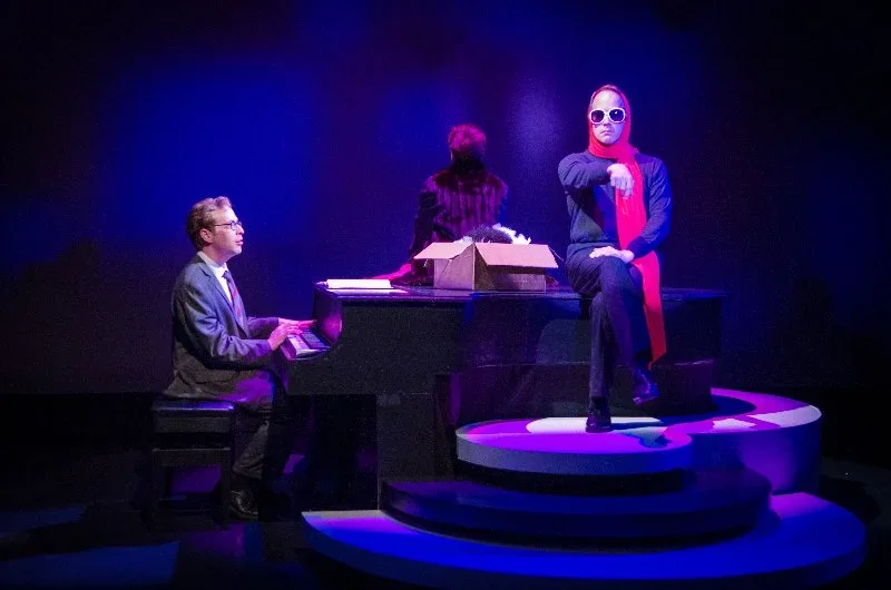 With Ian Lowe and Christine Andreas in Heartbreaker at Adirondack Theatre Festival