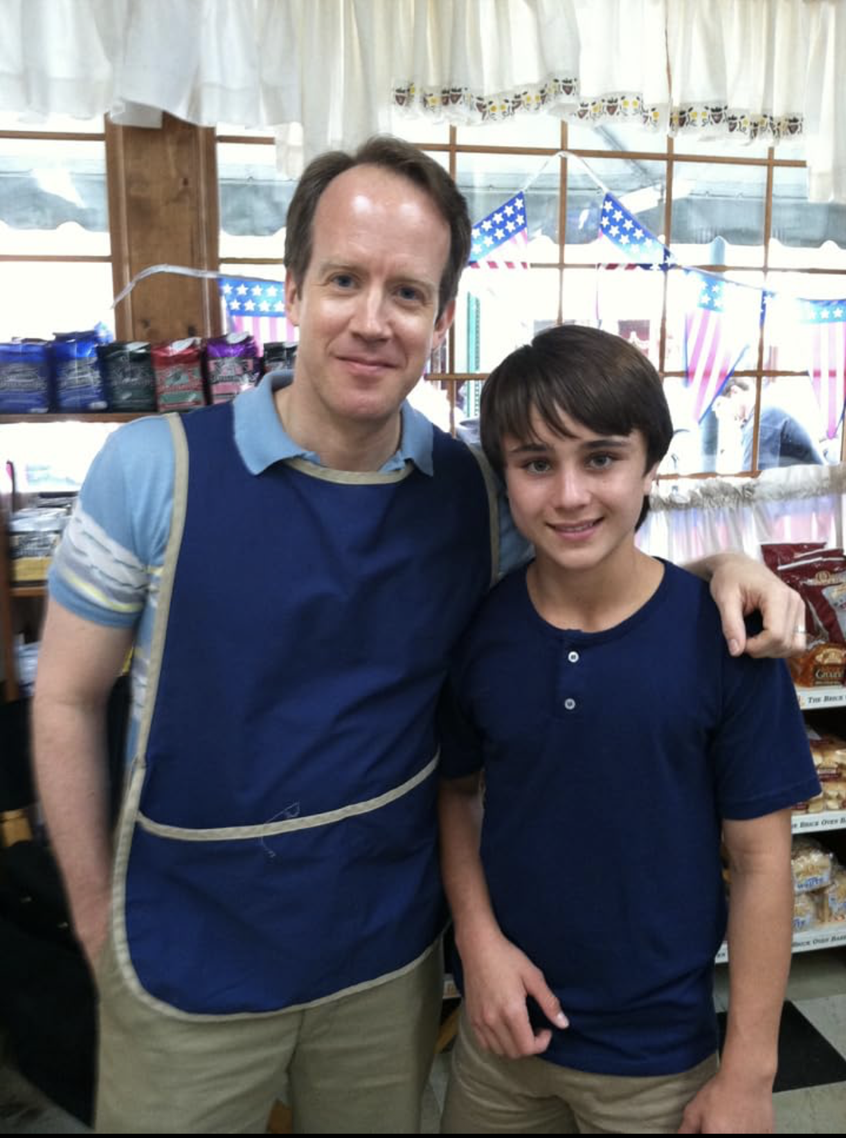 With Gattlin Griffith on Labor Day