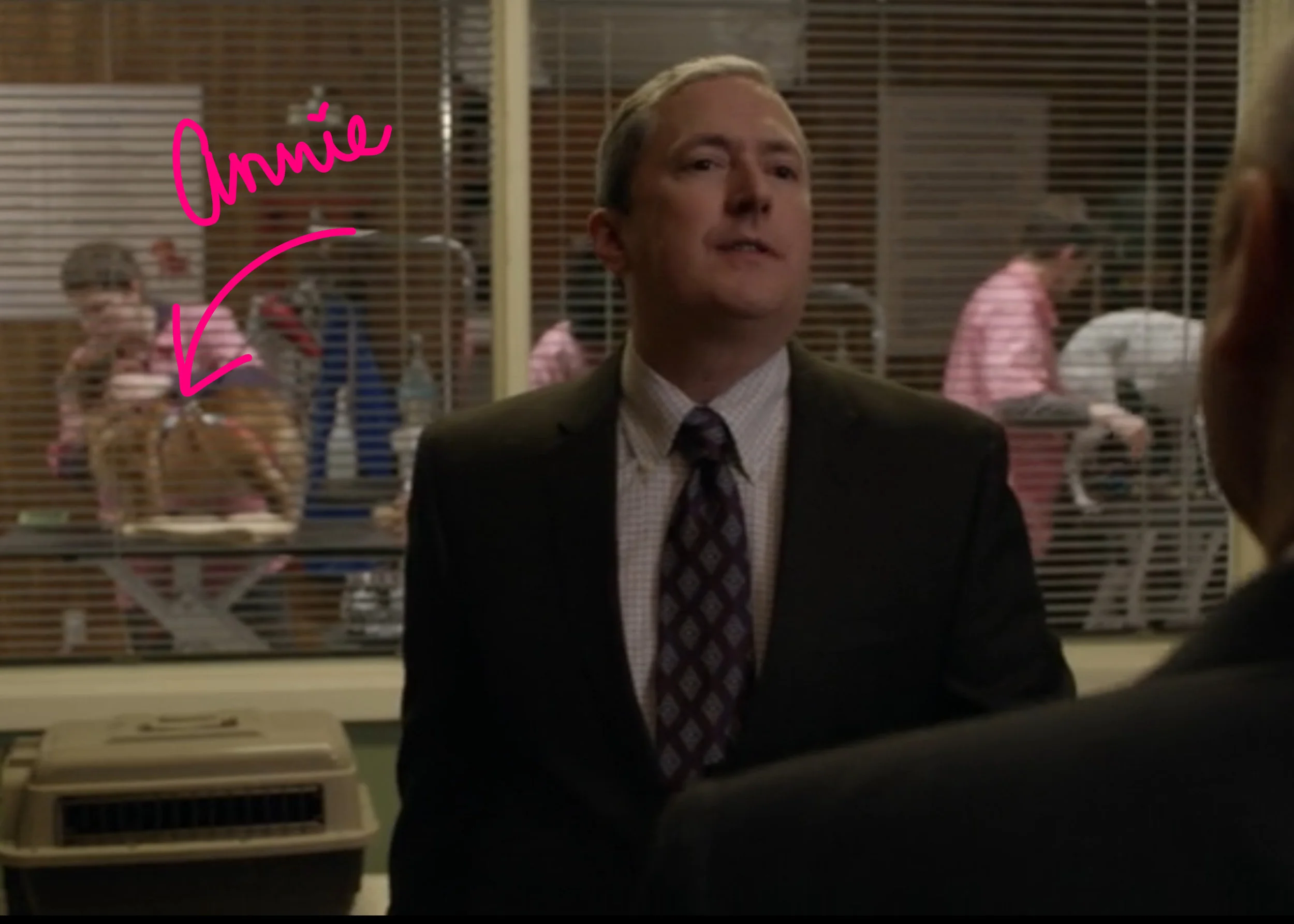 screenshot from "The Blacklist" (NBC)