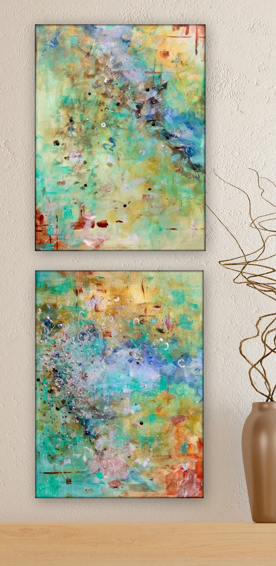 Nebula Medianoche | Diptych