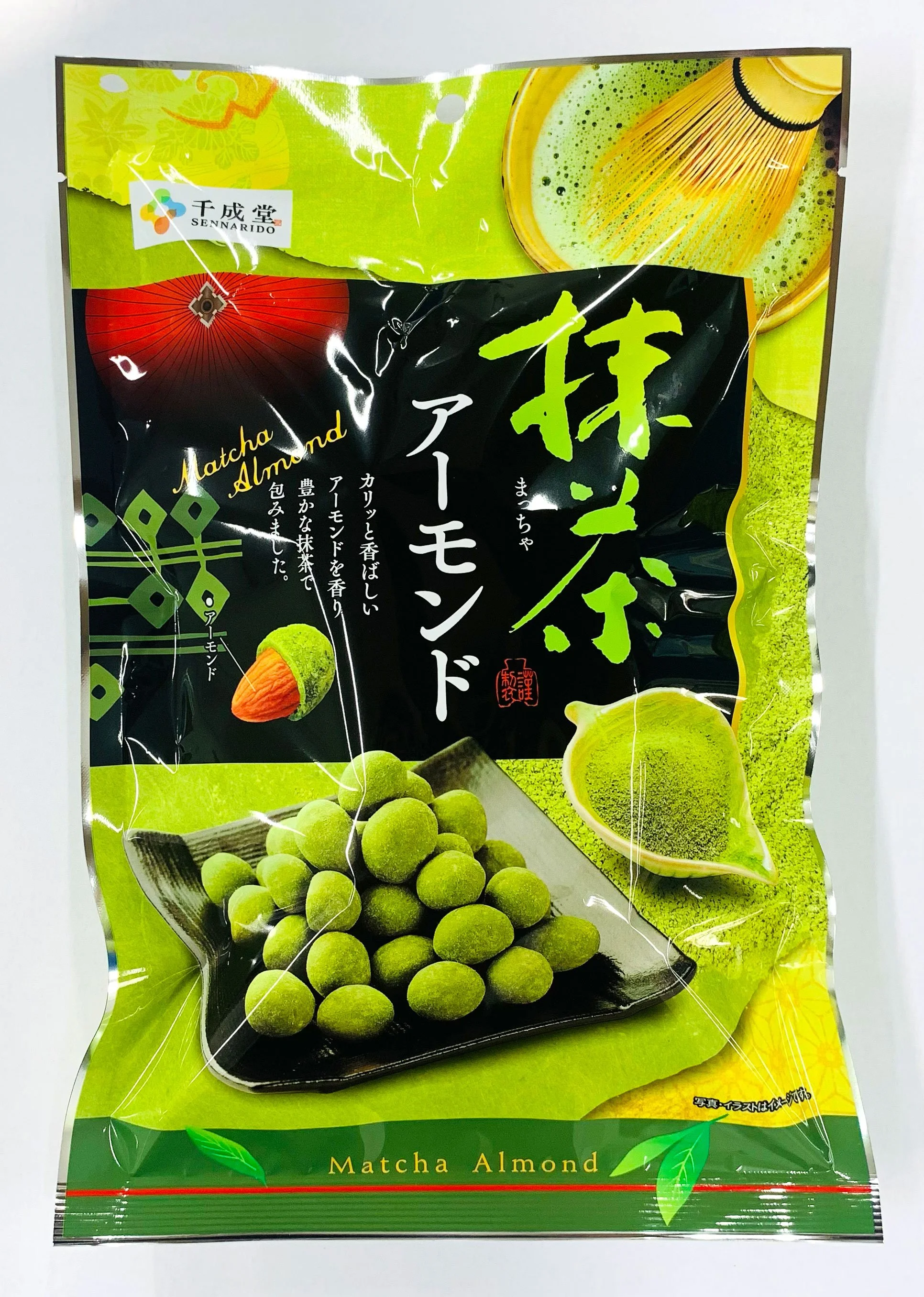 Sennarido Matcha Almond 100g Pack Shot.jpg