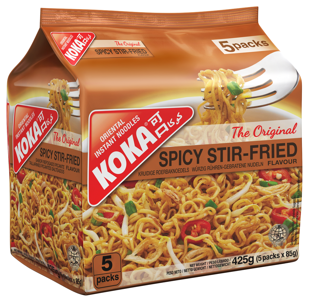 KOKA Original Spicy Stir-Fried Multipack Noodles 5x85g.png