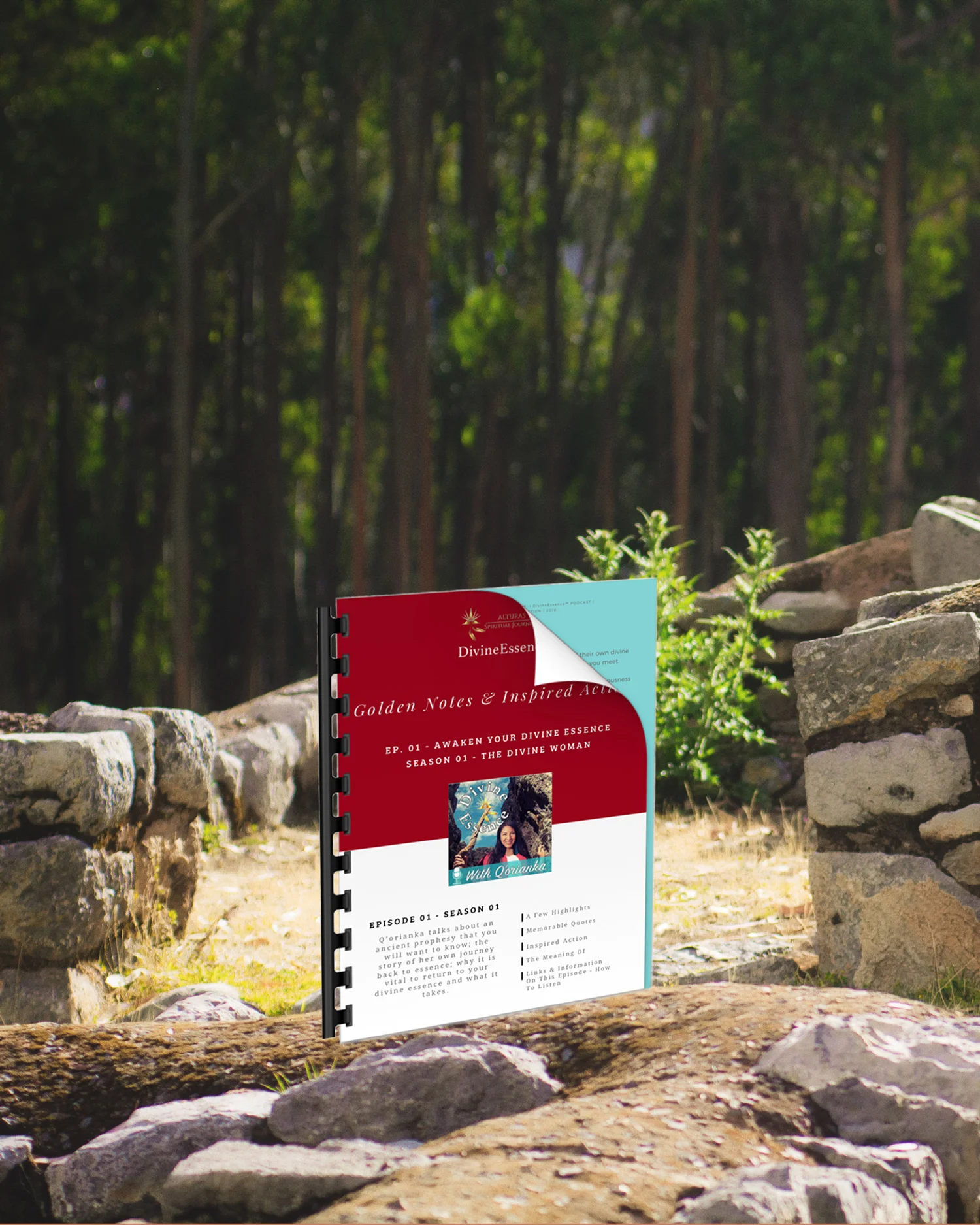 DivineEssence Podcast "Golden Notes & Inspired Action" Bonus