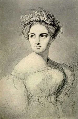 Drawing of Hensel; source: Encyclopedia Brittanica