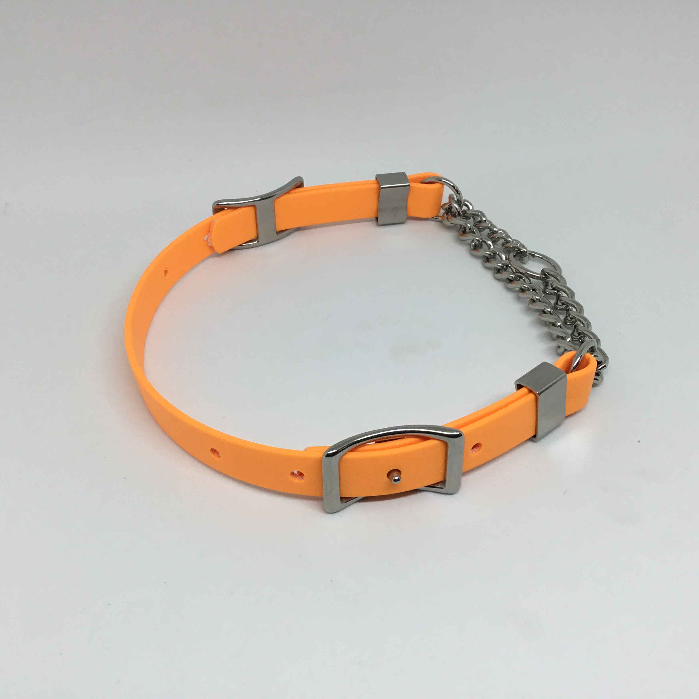 Beta BioThane Martingale Dog Collar in Orange