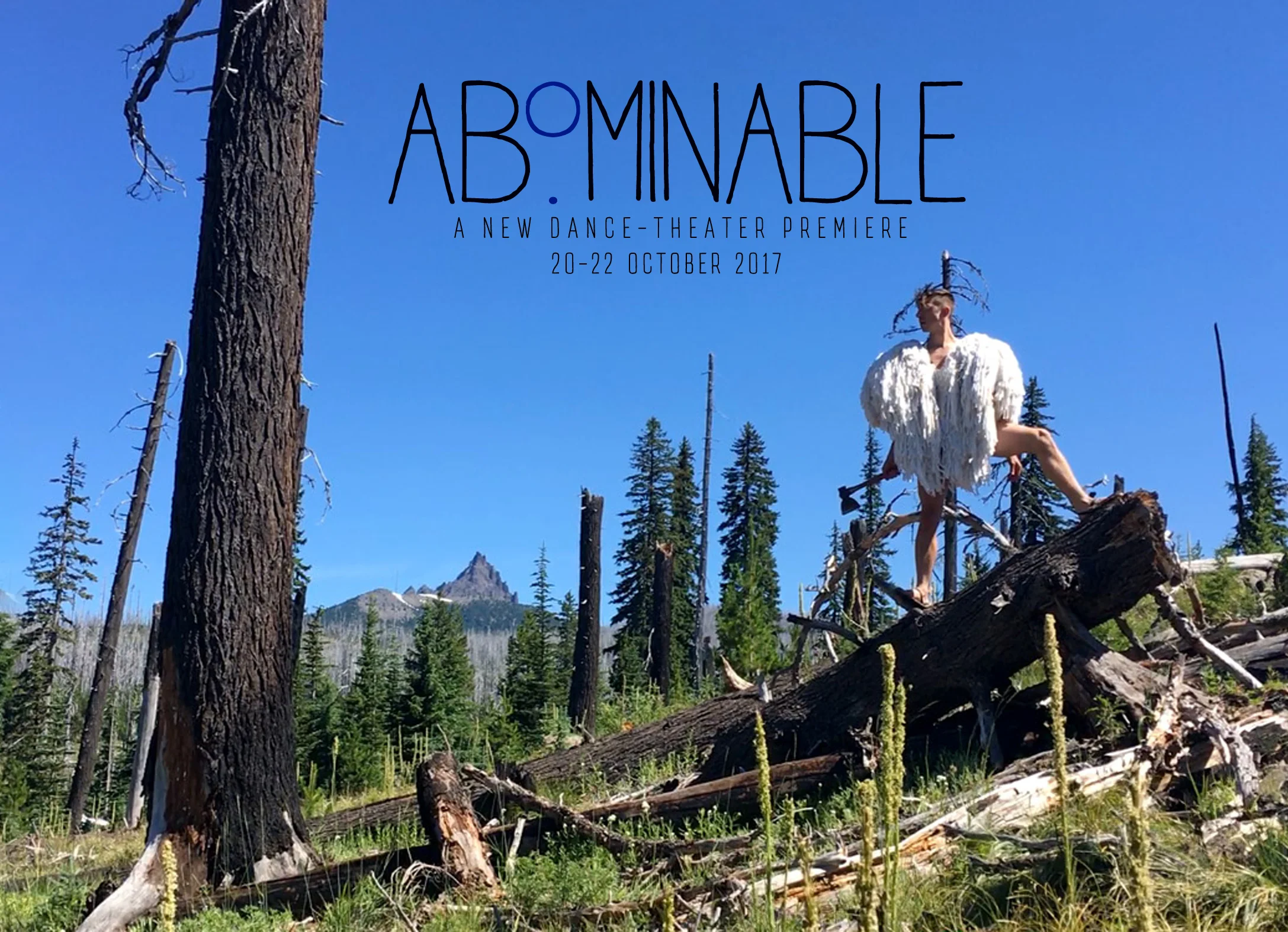 Promotional postcard for Abominable . Photo by Daniel Addy.