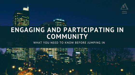 Engaging and Participating in Community