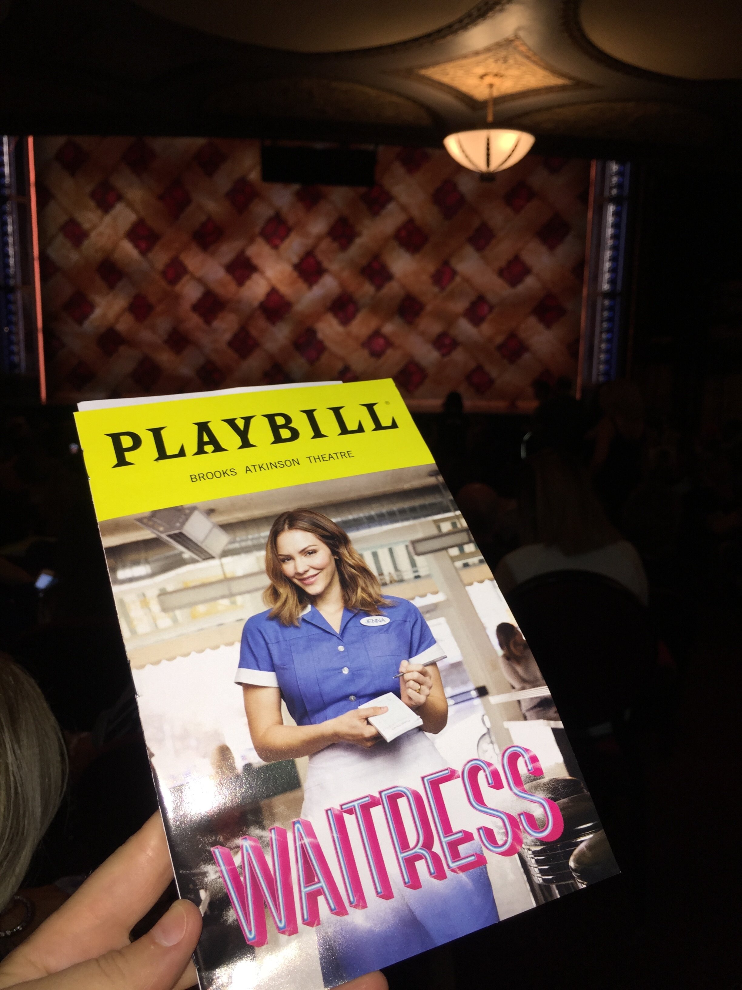 Waitress @ Brook Atkinson Theatre, NYC