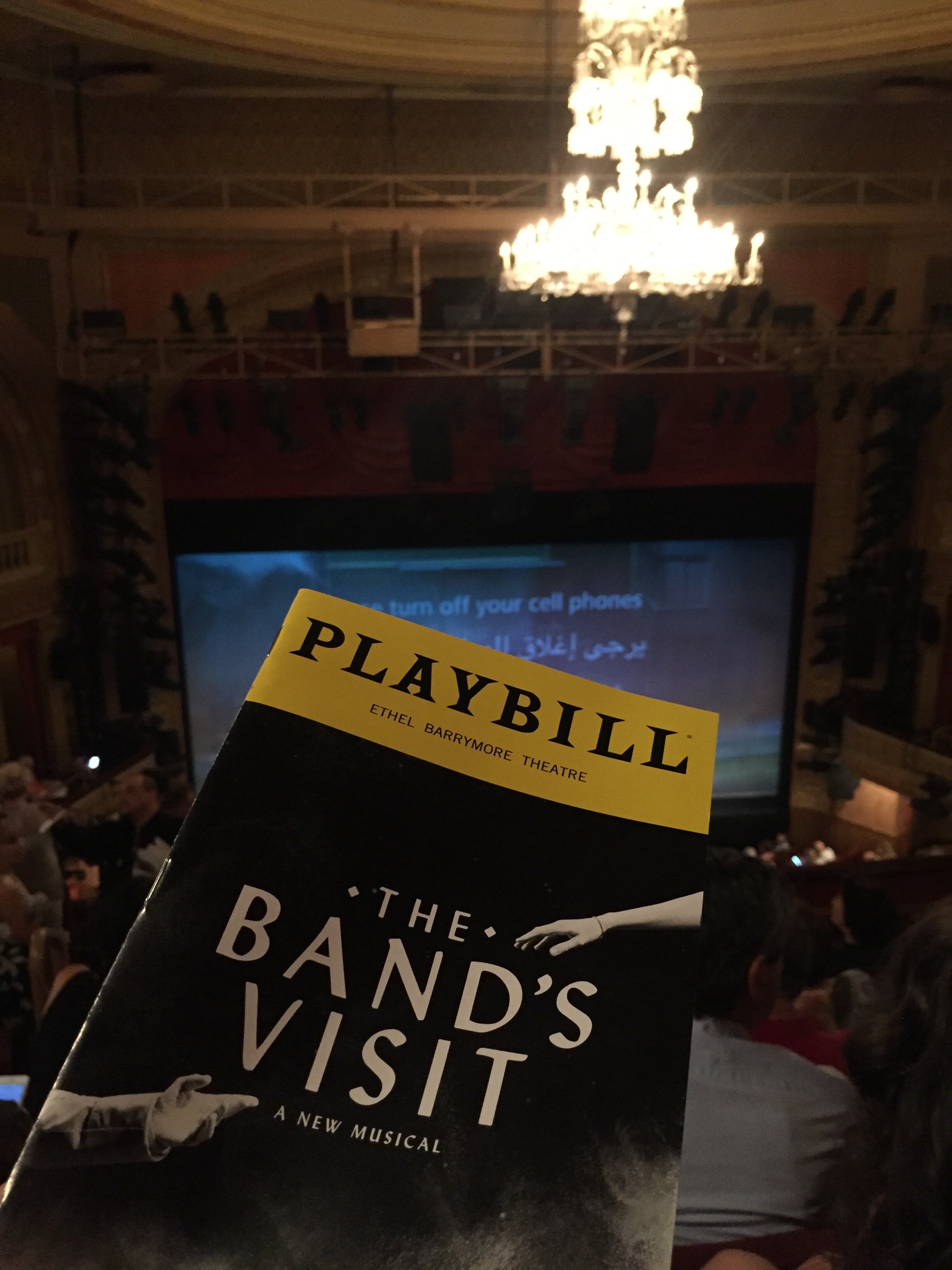 The Band's Visit @ Ethel Barrymore Theatre, NYC