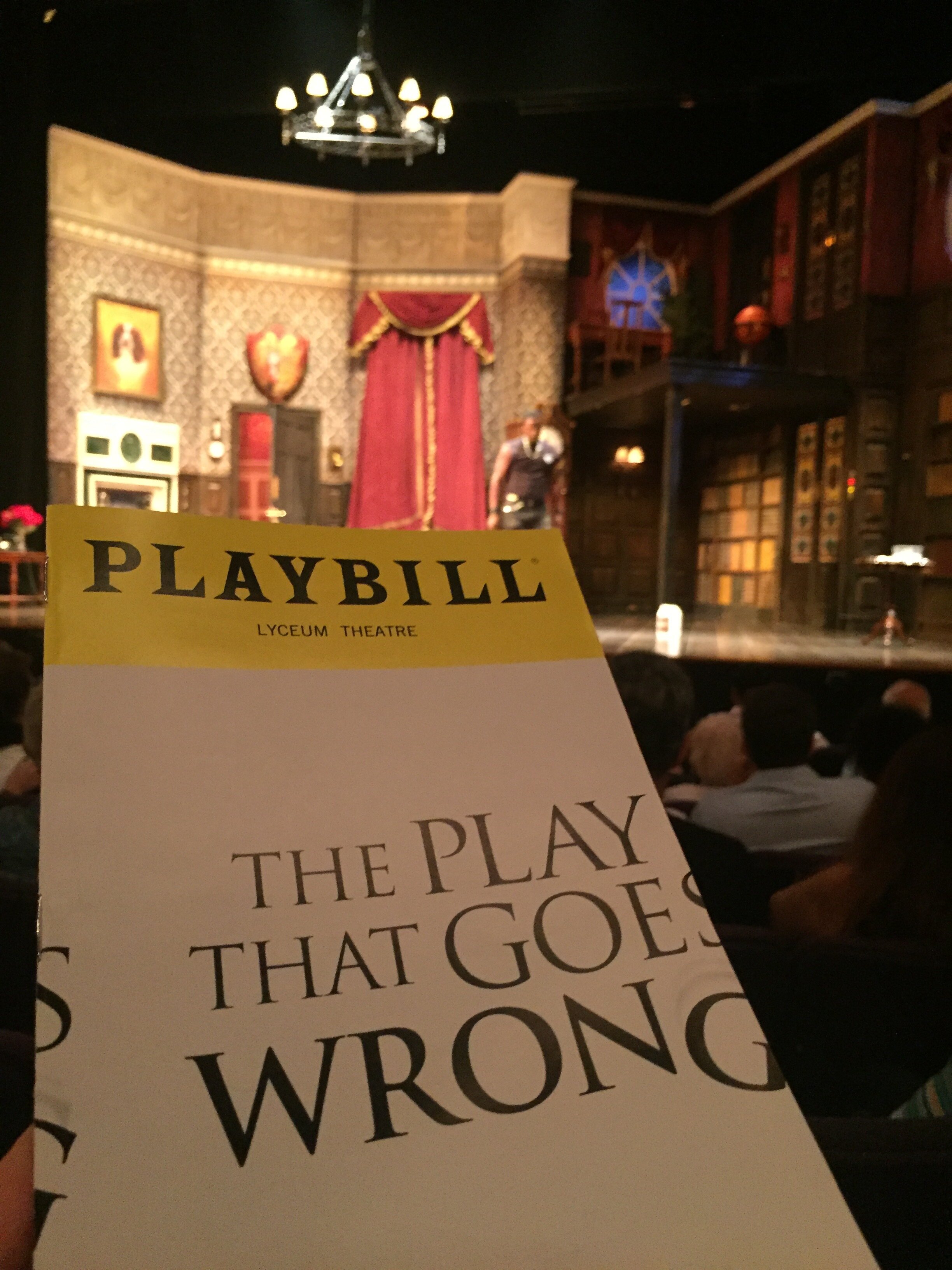 The Play That Goes Wrong @ New World Stages - Stage Four