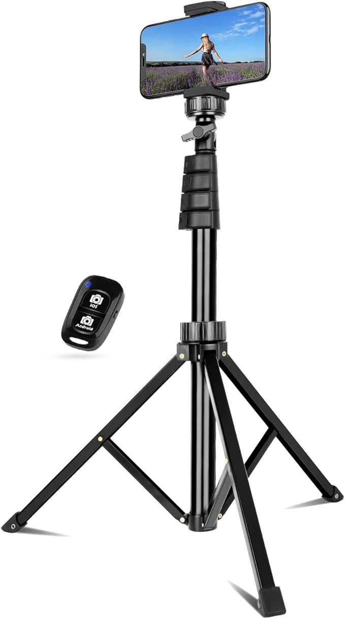Extendable Tripod Stand with Bluetooth Remote