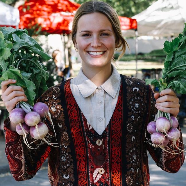 Chelsea is an undergraduate student in the McGill School of the Environment. Chelsea’s background in food systems began when she co-founded a student run coffee bar that offers sustainable and ethically sourced food purchasing alternatives to students at McGill. More recently, she has been interested in connecting farmers to urbanites through farmers markets with a goal to increase food sustainability by increasing urban agriculture production. In winter 2016, Chelsea took part in the trial audit for the Real Food Challenge at McGill. In her position as a member of the Student Standards Committee (SSC), she hopes to utilize the experience with the RFC audit process to help better version 2.0 of the Real Food Challenge standards. Chelsea will be sharing her knowledge of the food system to improve the RFC’s standards for Community Based, Ecologically Sound and Socially Just foods.