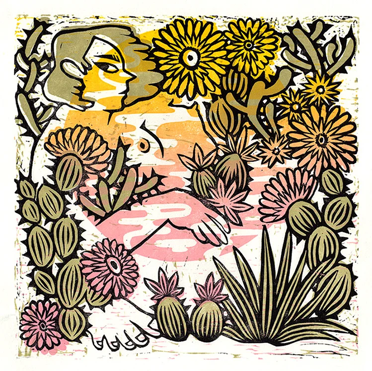linocut, 2012