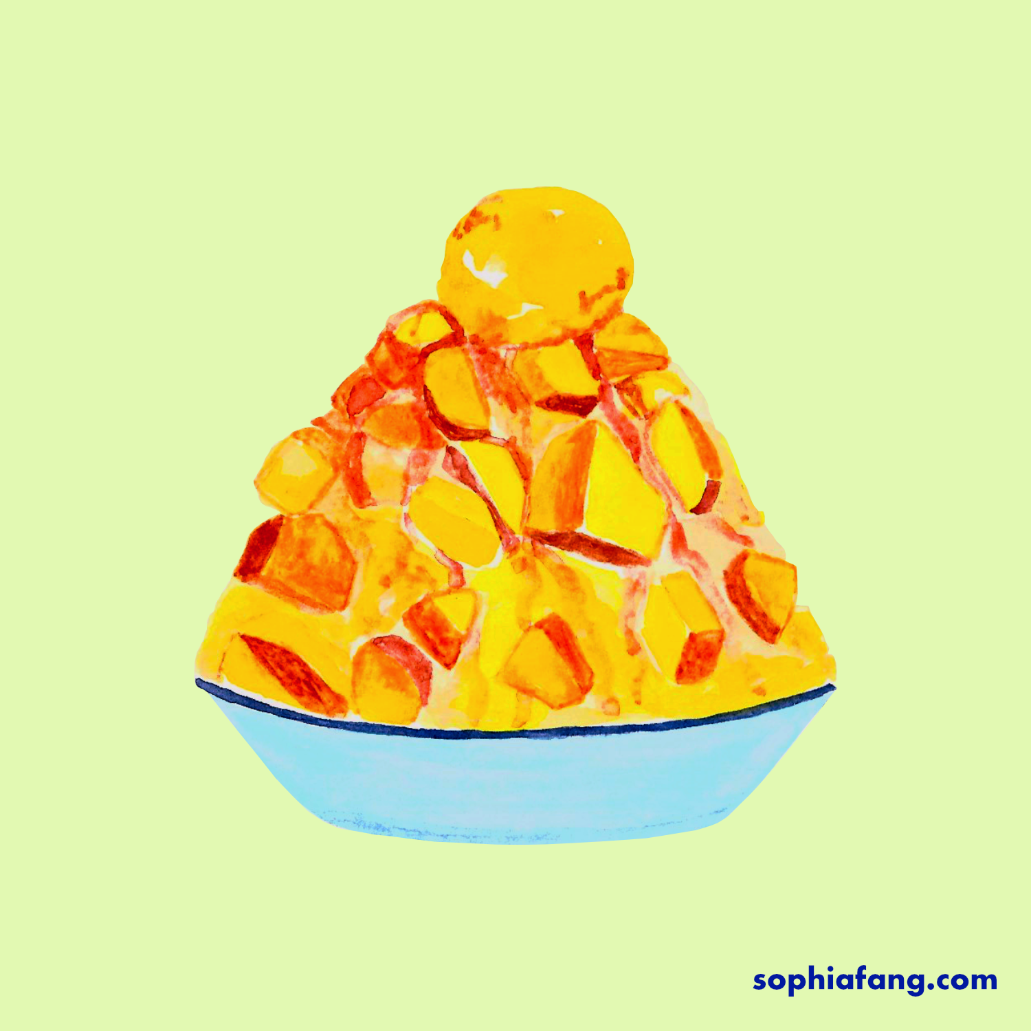 mango baobing | 芒果刨冰