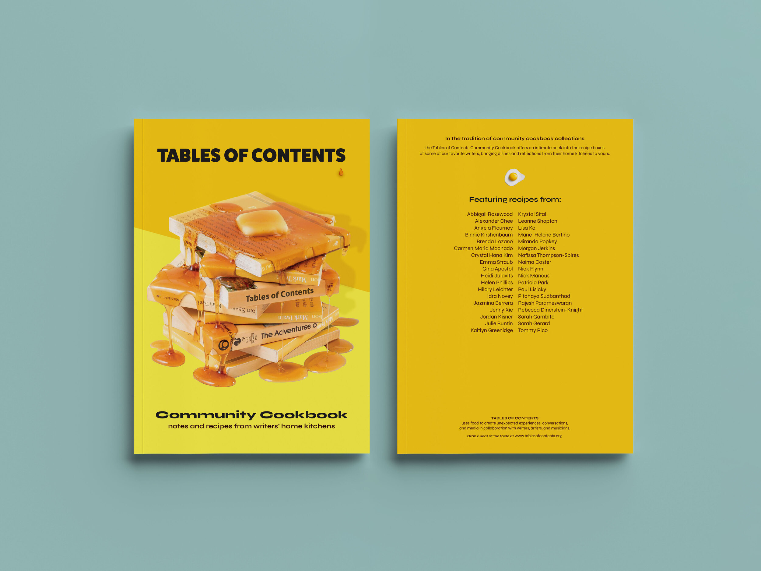 Cookbook Tables Of Contents