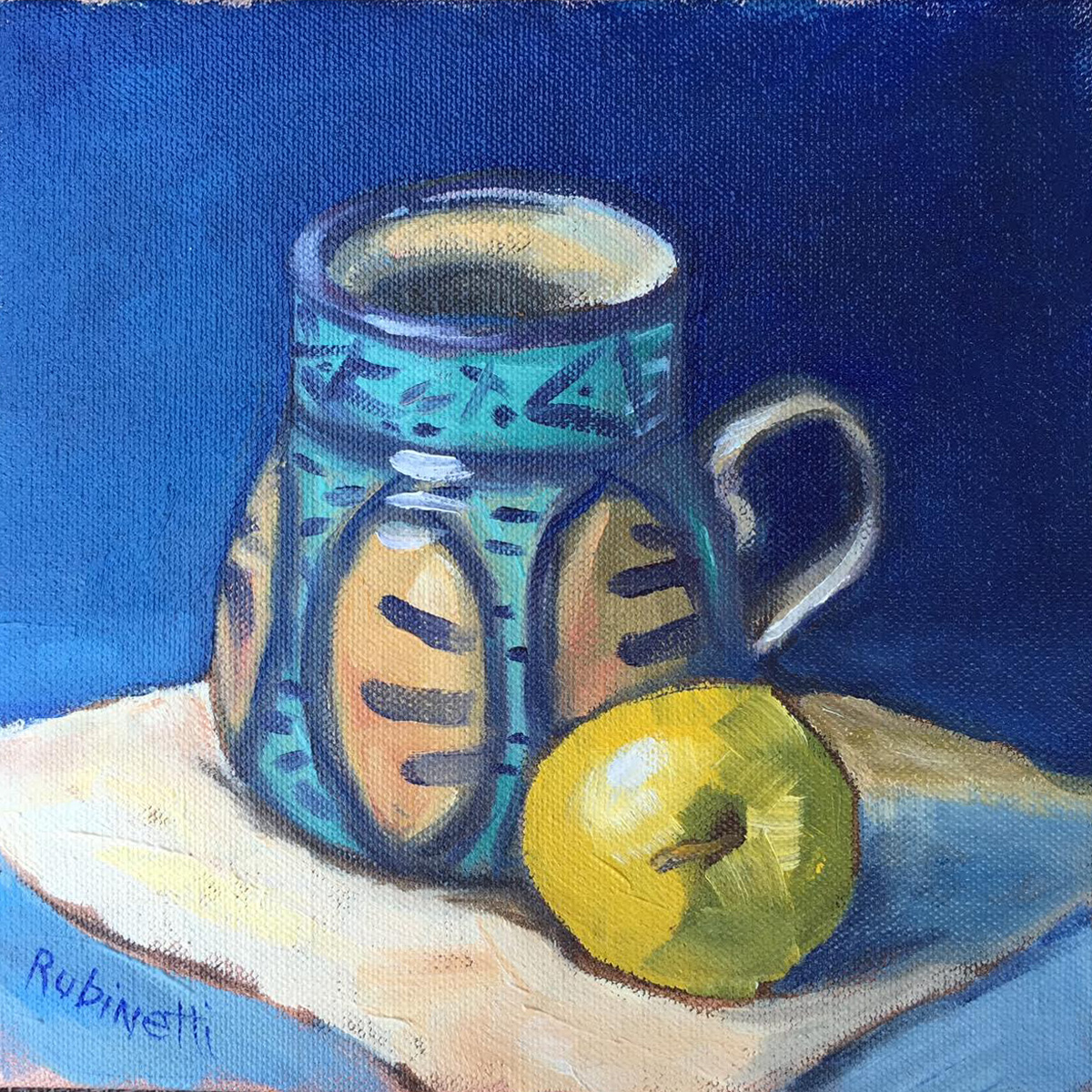 Apple and Mug